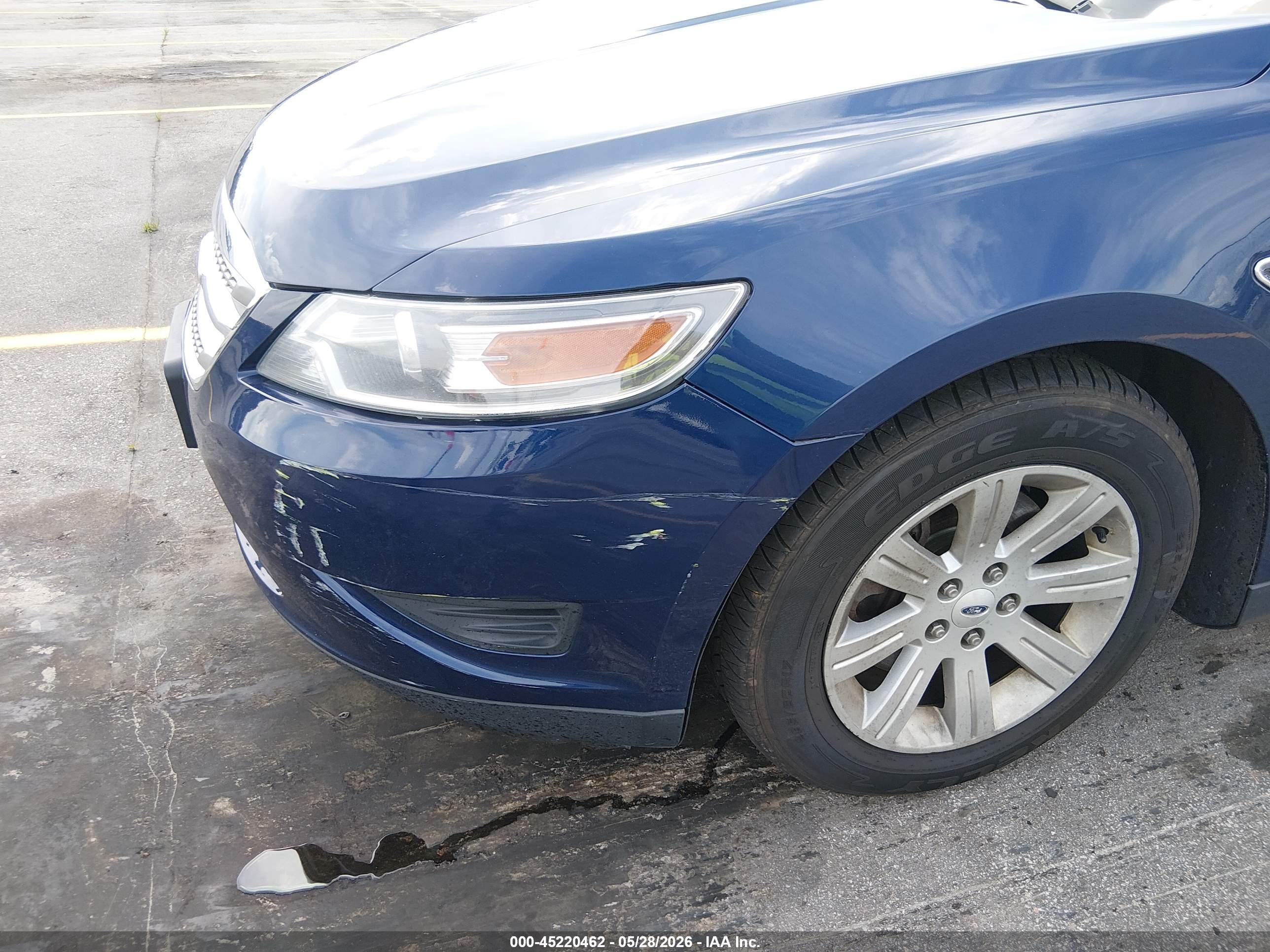 2012 Ford Taurus Se Blue vin: 1FAHP2DW4CG142331