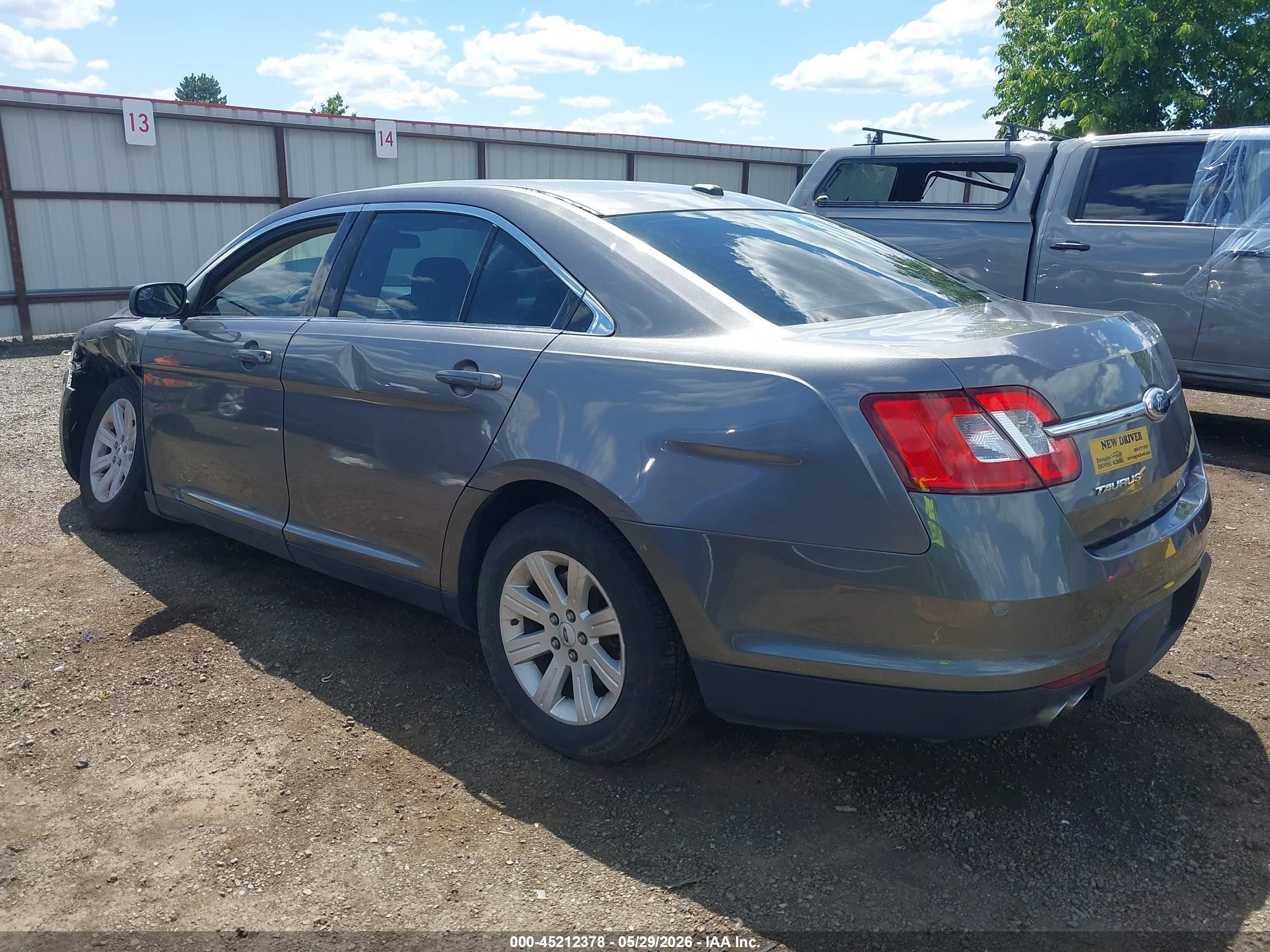 2012 Ford Taurus Se Gray vin: 1FAHP2DW5CG125554