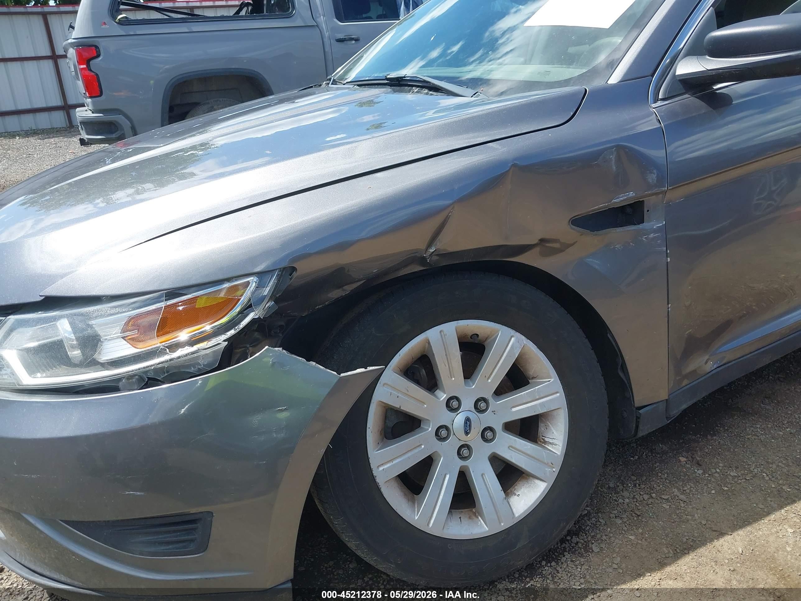 2012 Ford Taurus Se Gray vin: 1FAHP2DW5CG125554