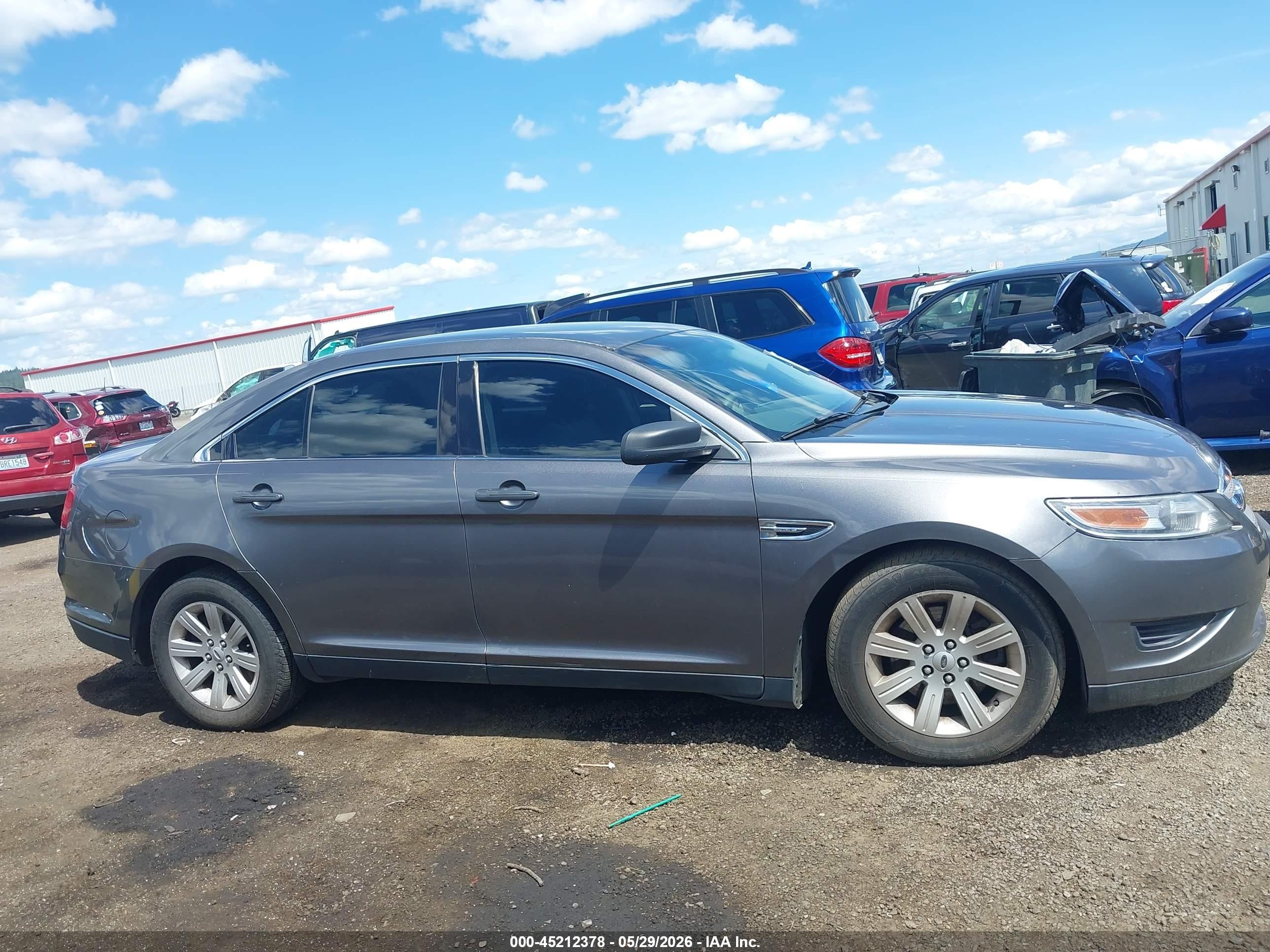 2012 Ford Taurus Se Gray vin: 1FAHP2DW5CG125554