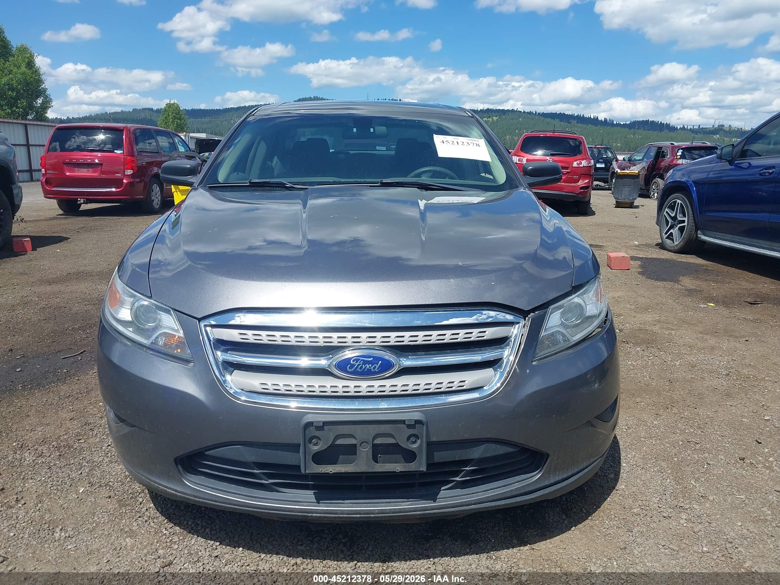 2012 Ford Taurus Se Gray vin: 1FAHP2DW5CG125554