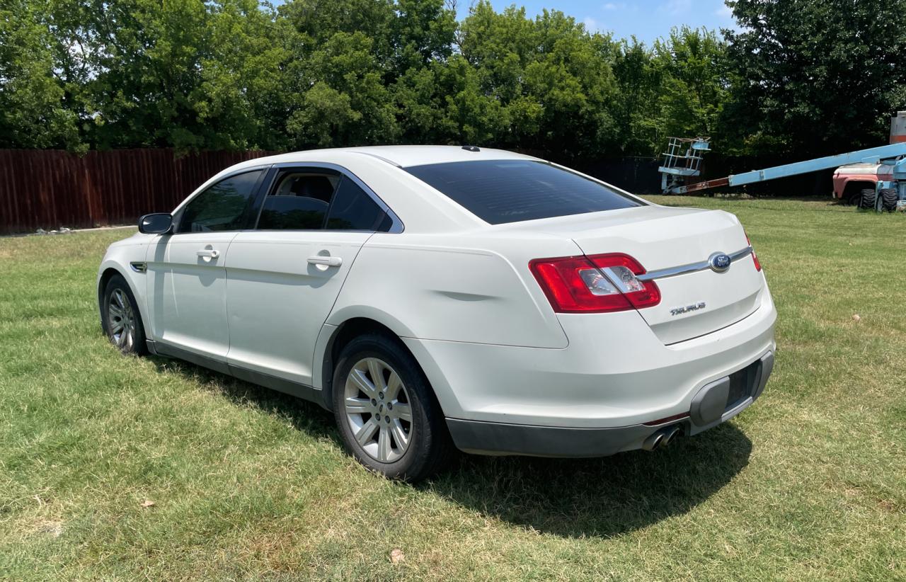2012 Ford Taurus Se White vin: 1FAHP2DW8CG104892