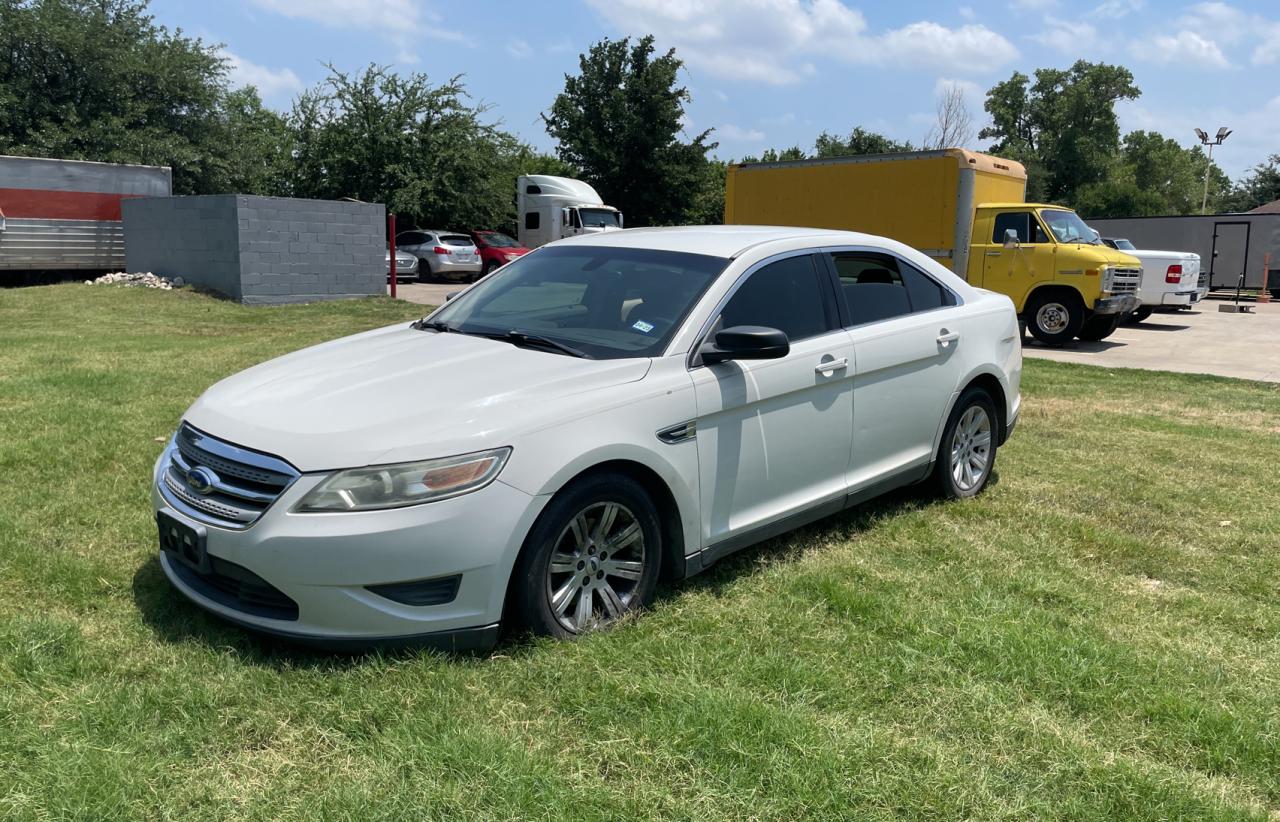 2012 Ford Taurus Se White vin: 1FAHP2DW8CG104892