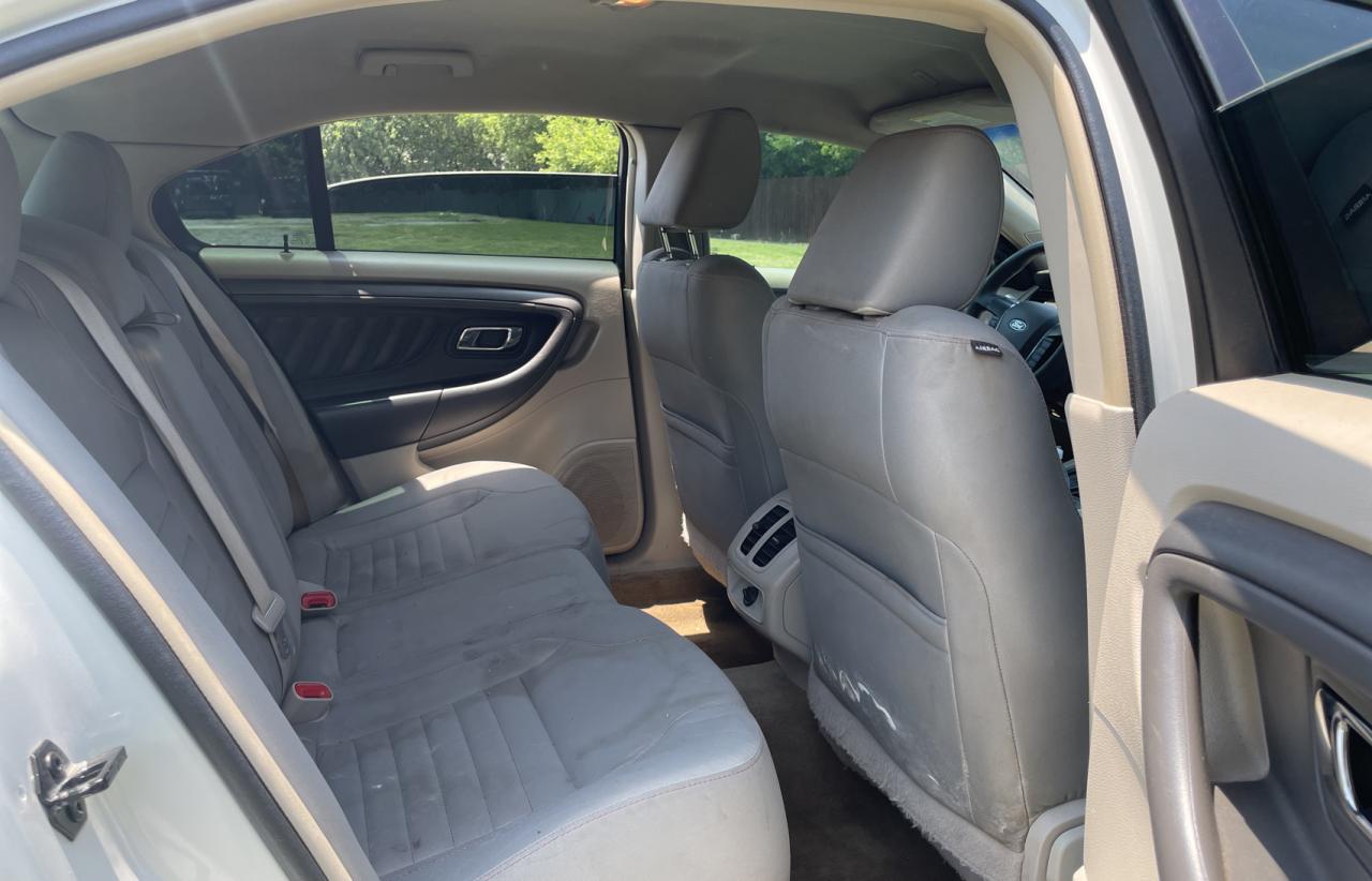 2012 Ford Taurus Se White vin: 1FAHP2DW8CG104892