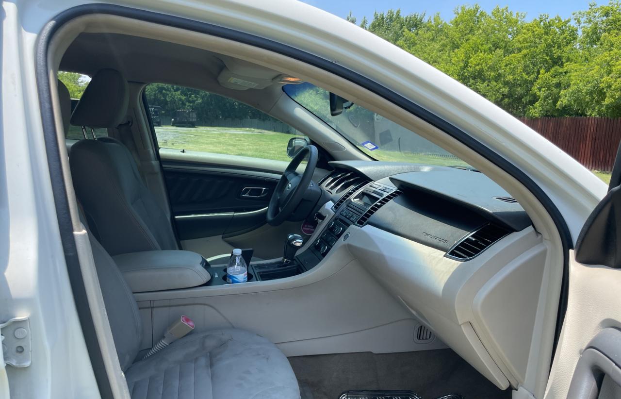2012 Ford Taurus Se White vin: 1FAHP2DW8CG104892