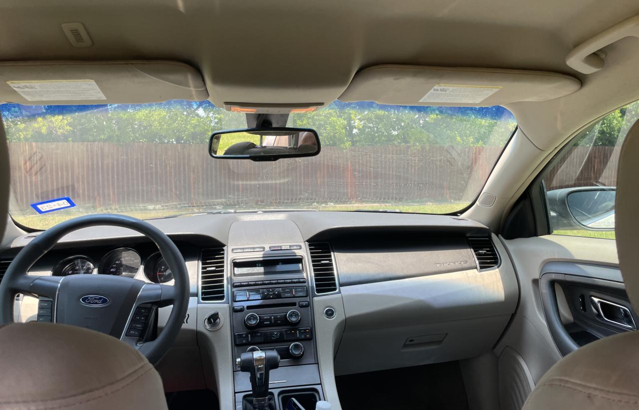 2012 Ford Taurus Se White vin: 1FAHP2DW8CG104892