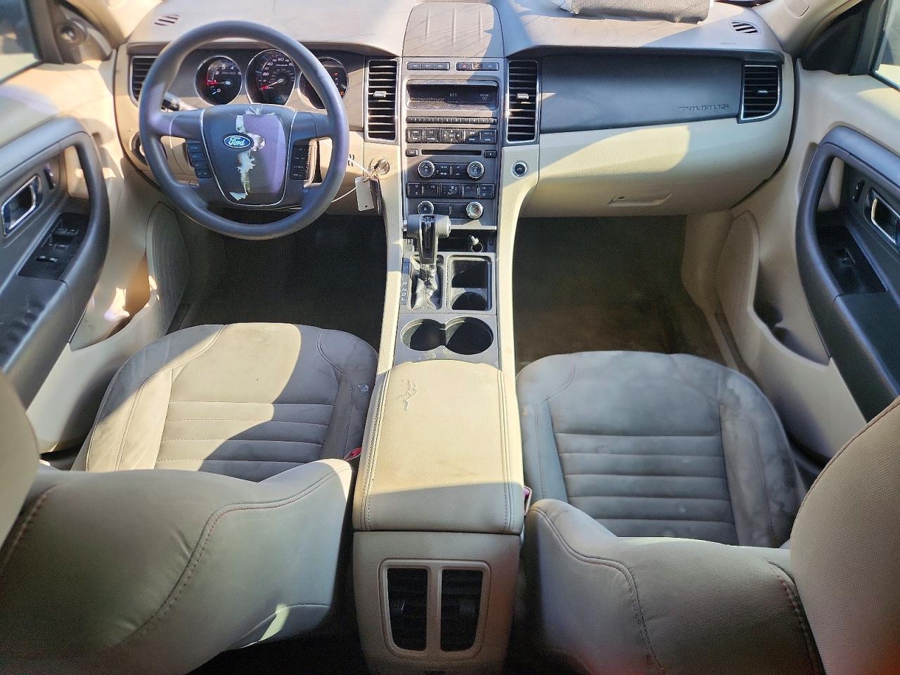 2012 Ford Taurus Se White vin: 1FAHP2DW8CG104892