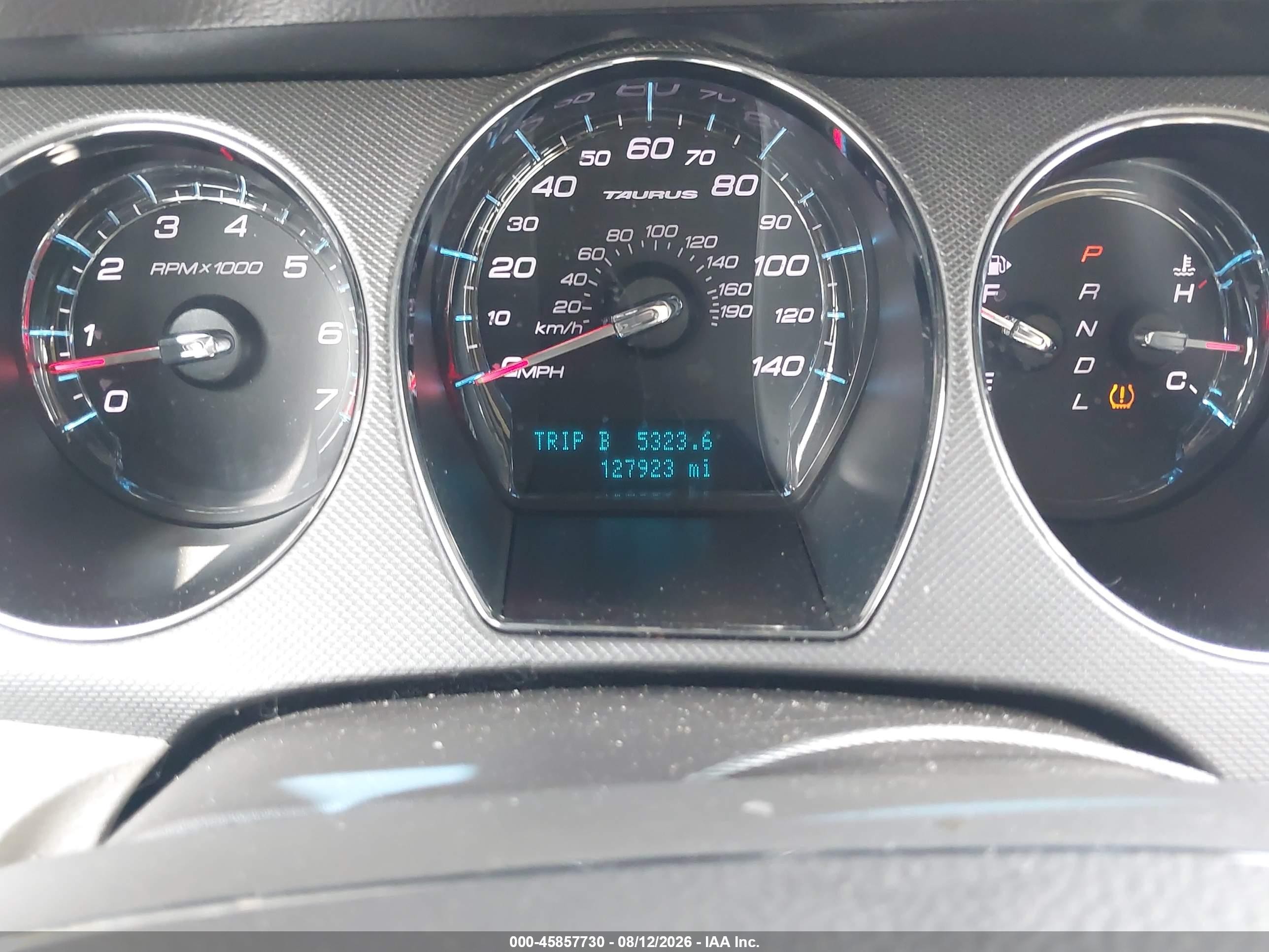 2012 Ford Taurus Se White vin: 1FAHP2DW8CG118775