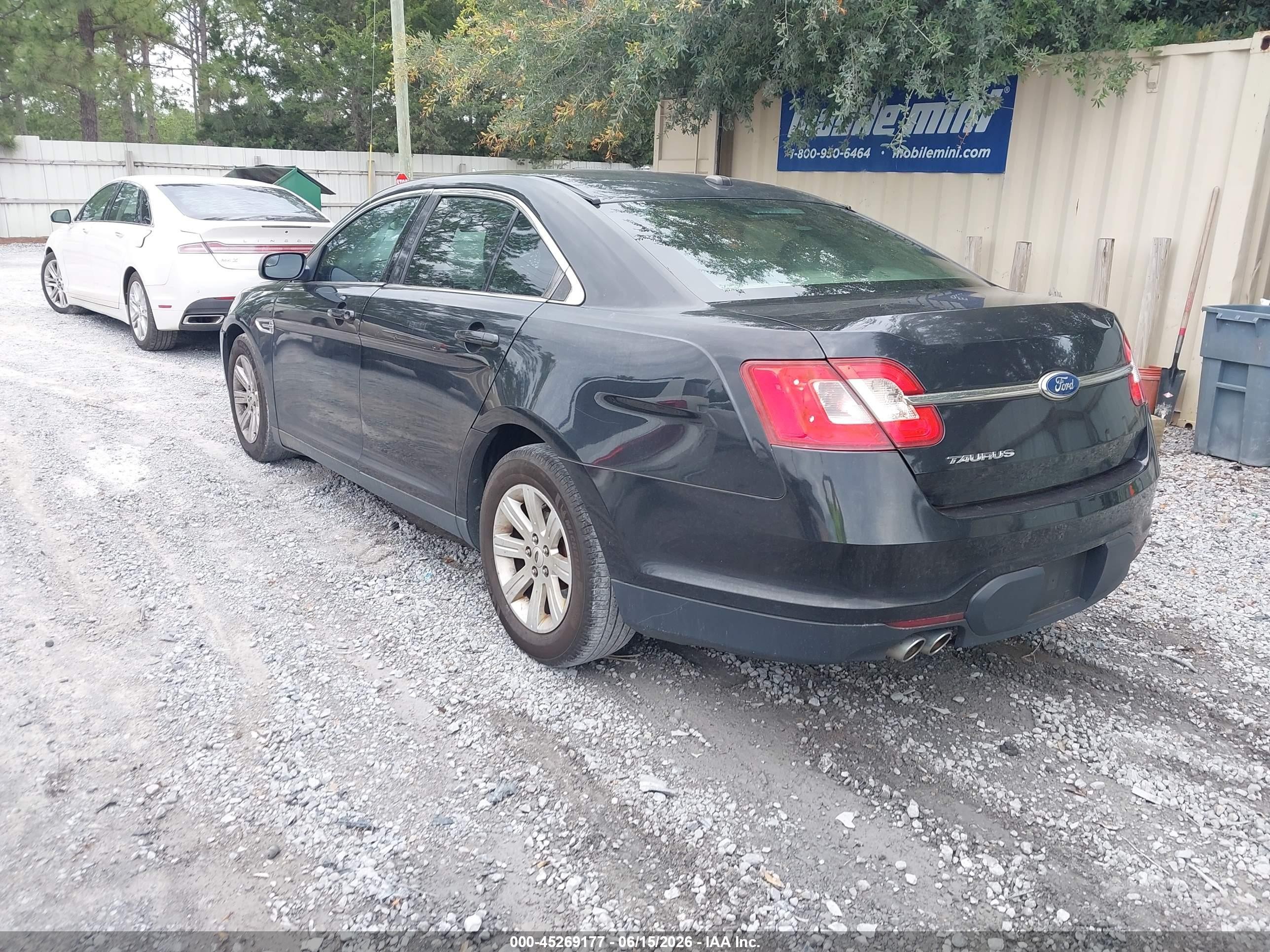 2012 Ford Taurus Se Black vin: 1FAHP2DW8CG128612