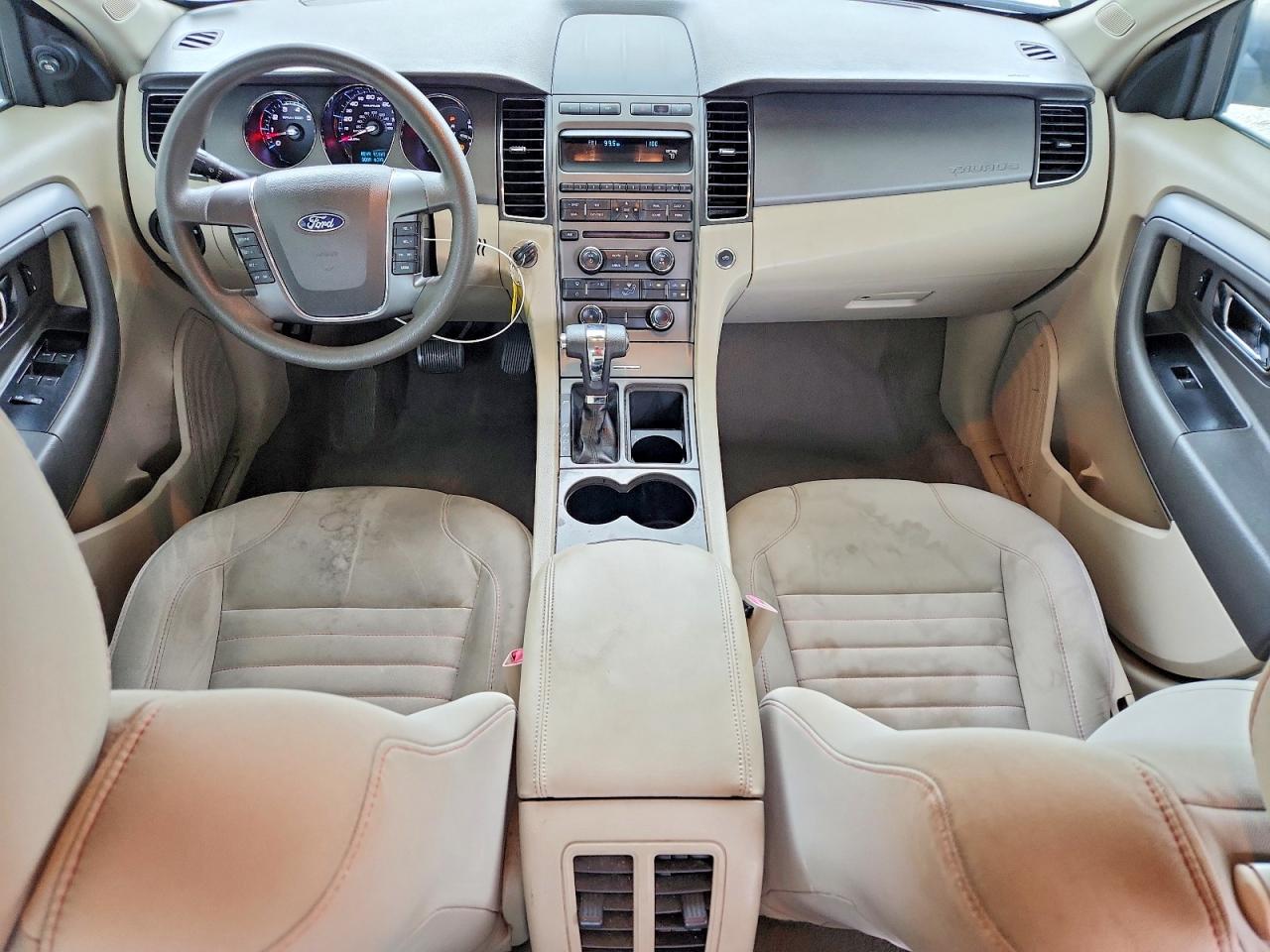 2011 Ford Taurus Se White vin: 1FAHP2DW9BG130884