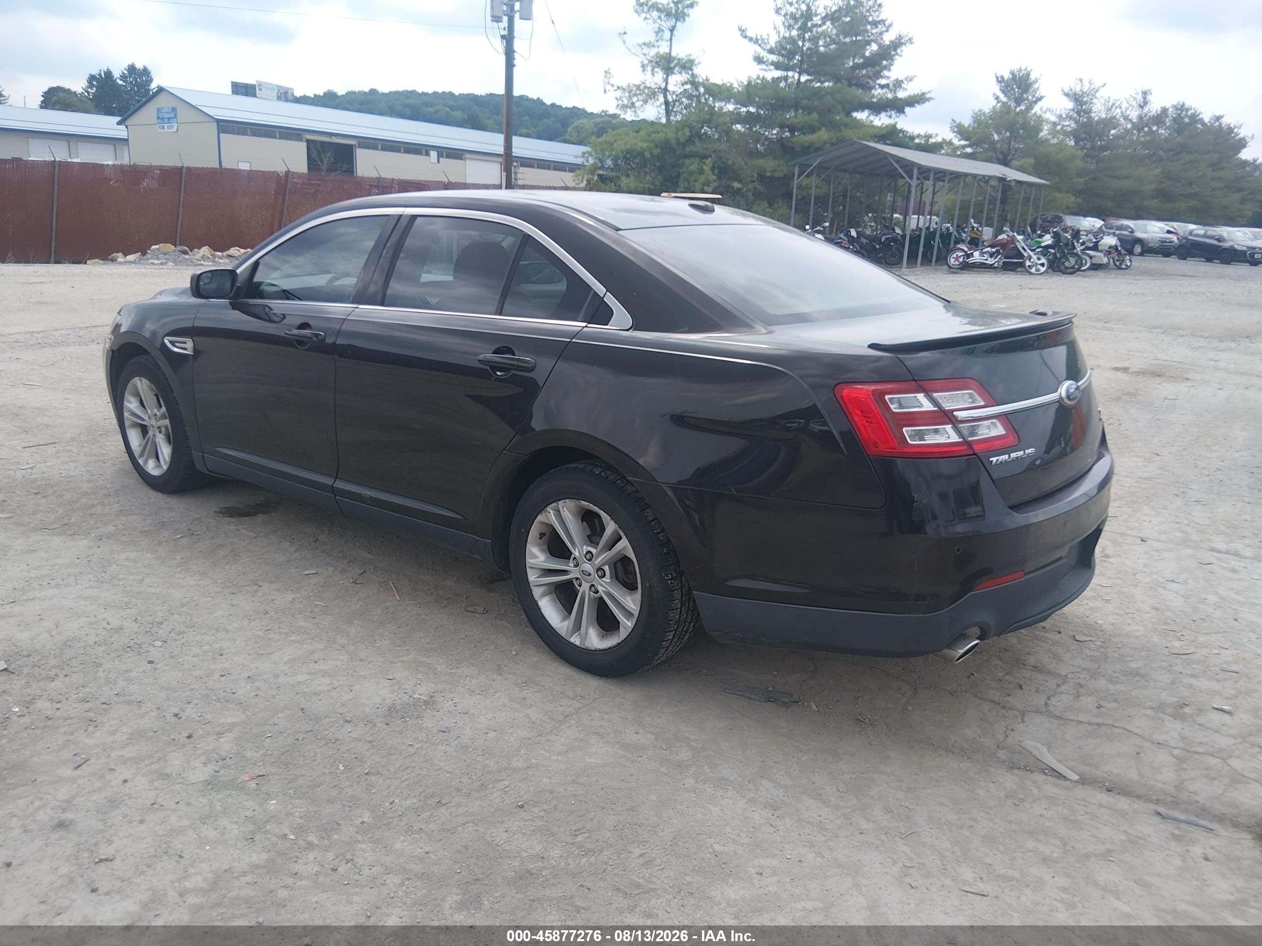 2013 Ford Taurus Sel Бордовый vin: 1FAHP2E80DG116147