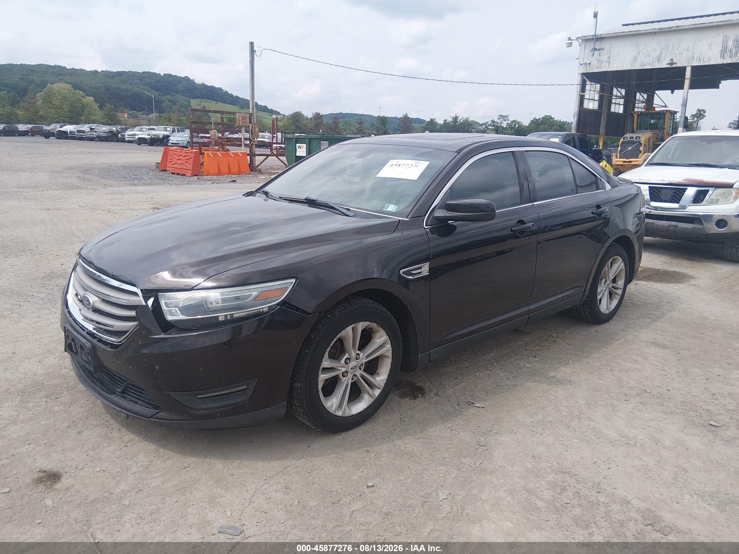 2013 Ford Taurus Sel Бордовый vin: 1FAHP2E80DG116147