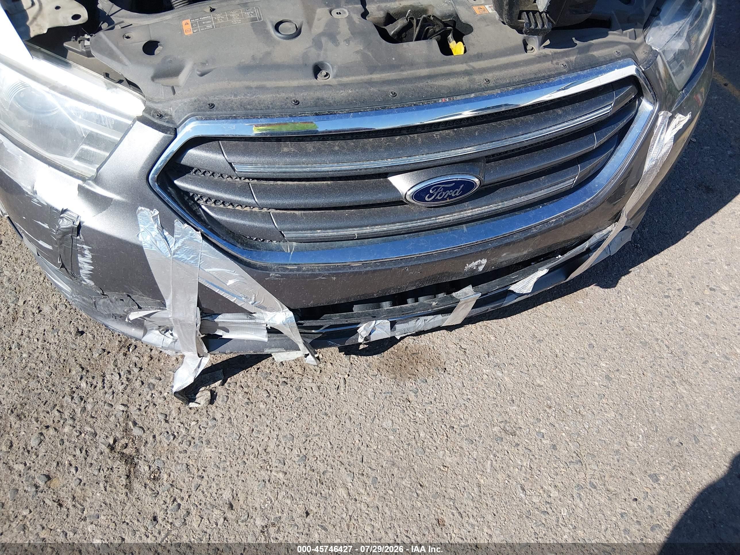 2013 Ford Taurus Sel Gray vin: 1FAHP2E80DG135118
