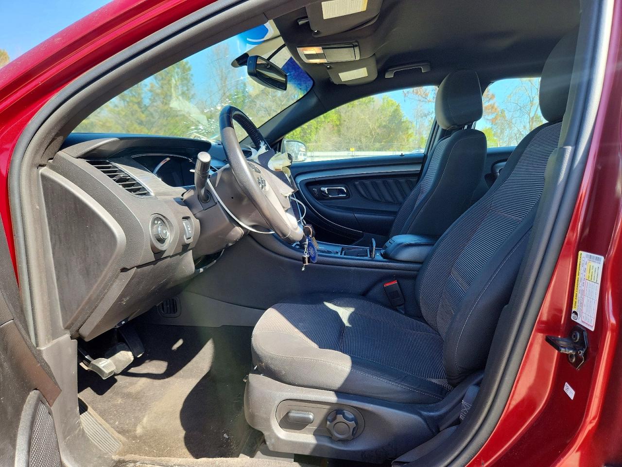 2013 Ford Taurus Sel Red vin: 1FAHP2E80DG149388