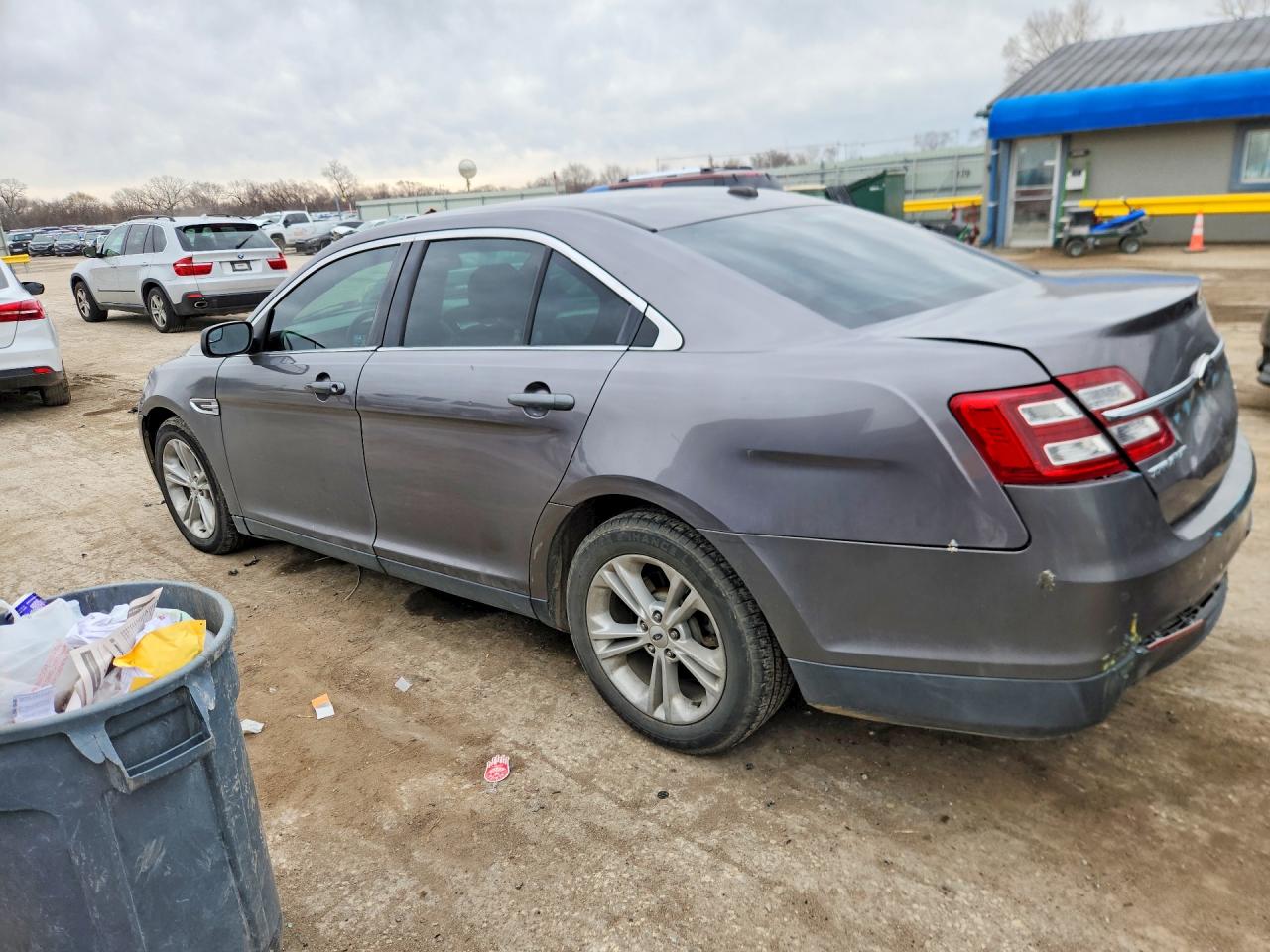 2013 Ford Taurus Sel Серый vin: 1FAHP2E80DG169298