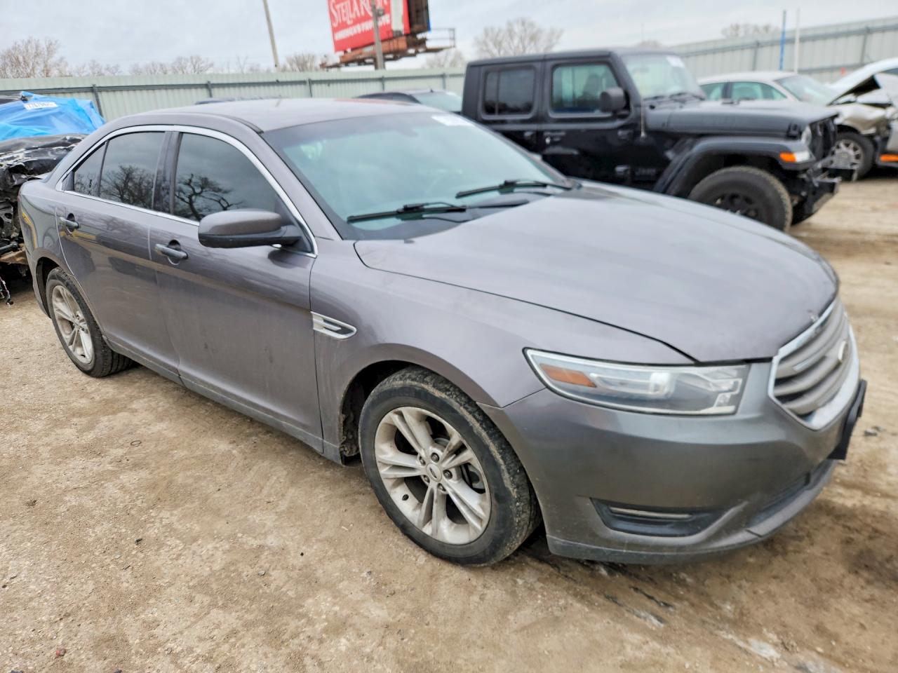 2013 Ford Taurus Sel Серый vin: 1FAHP2E80DG169298
