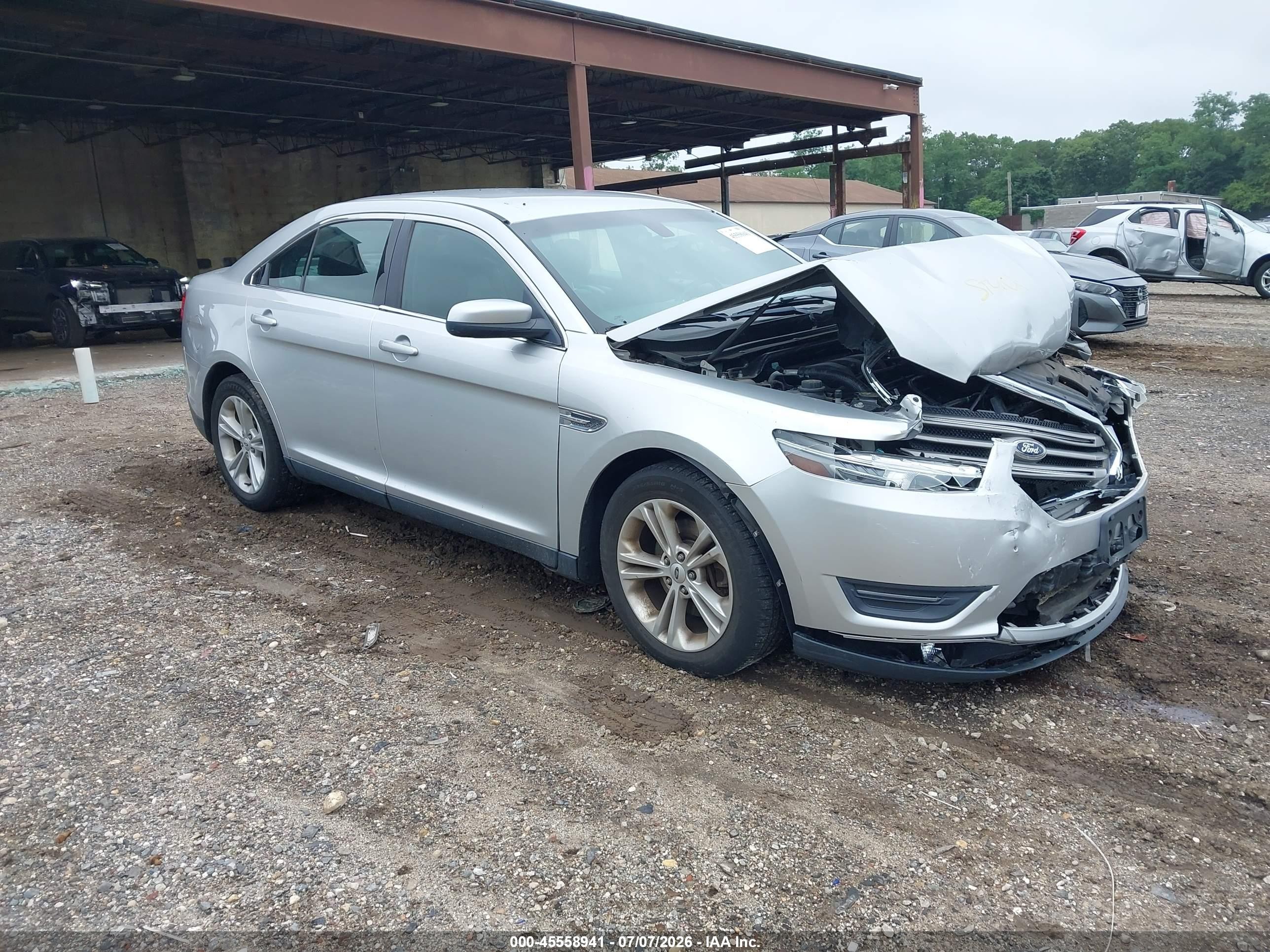 2013 Ford Taurus Sel Silver vin: 1FAHP2E80DG173366