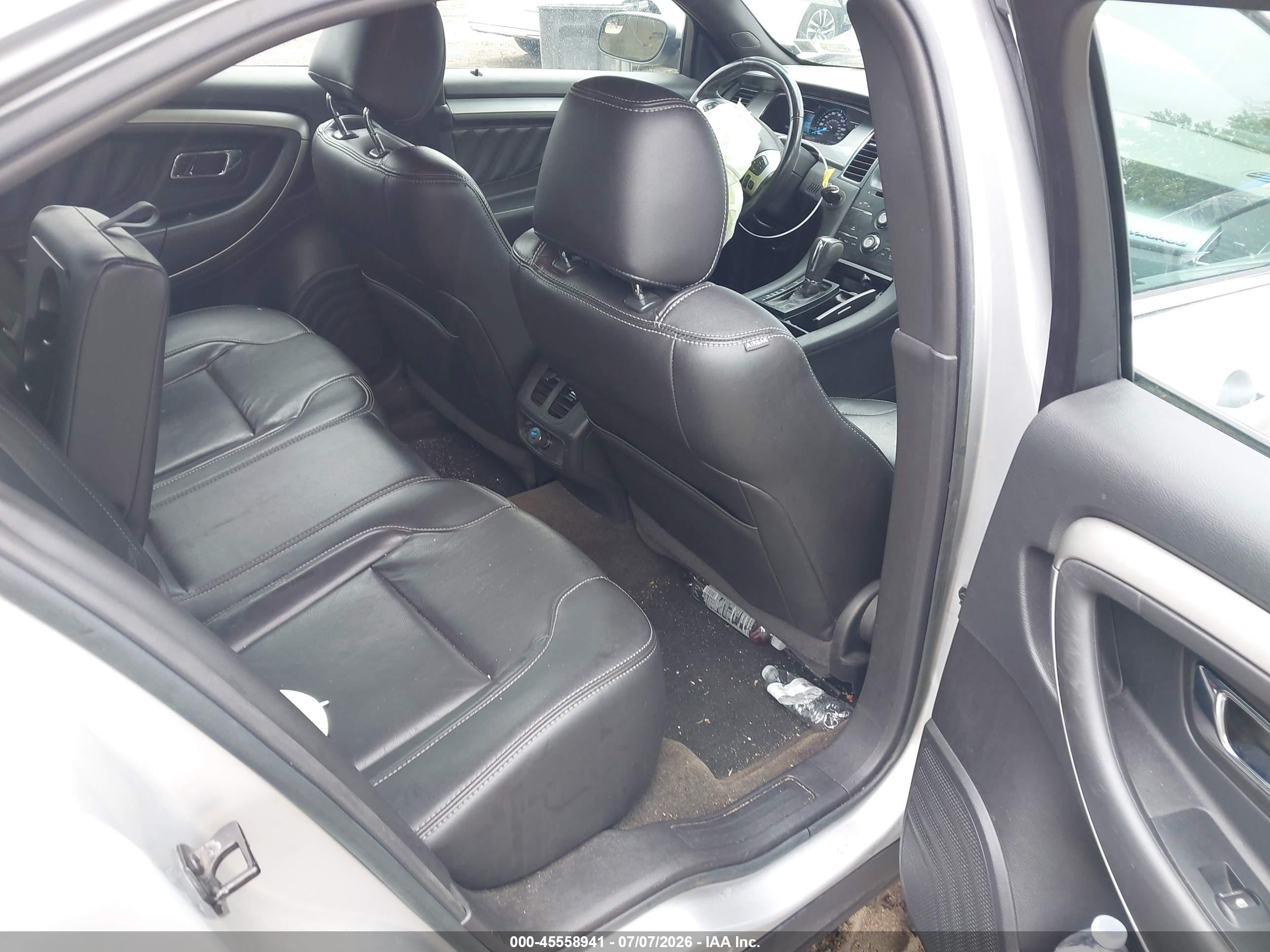 2013 Ford Taurus Sel Silver vin: 1FAHP2E80DG173366