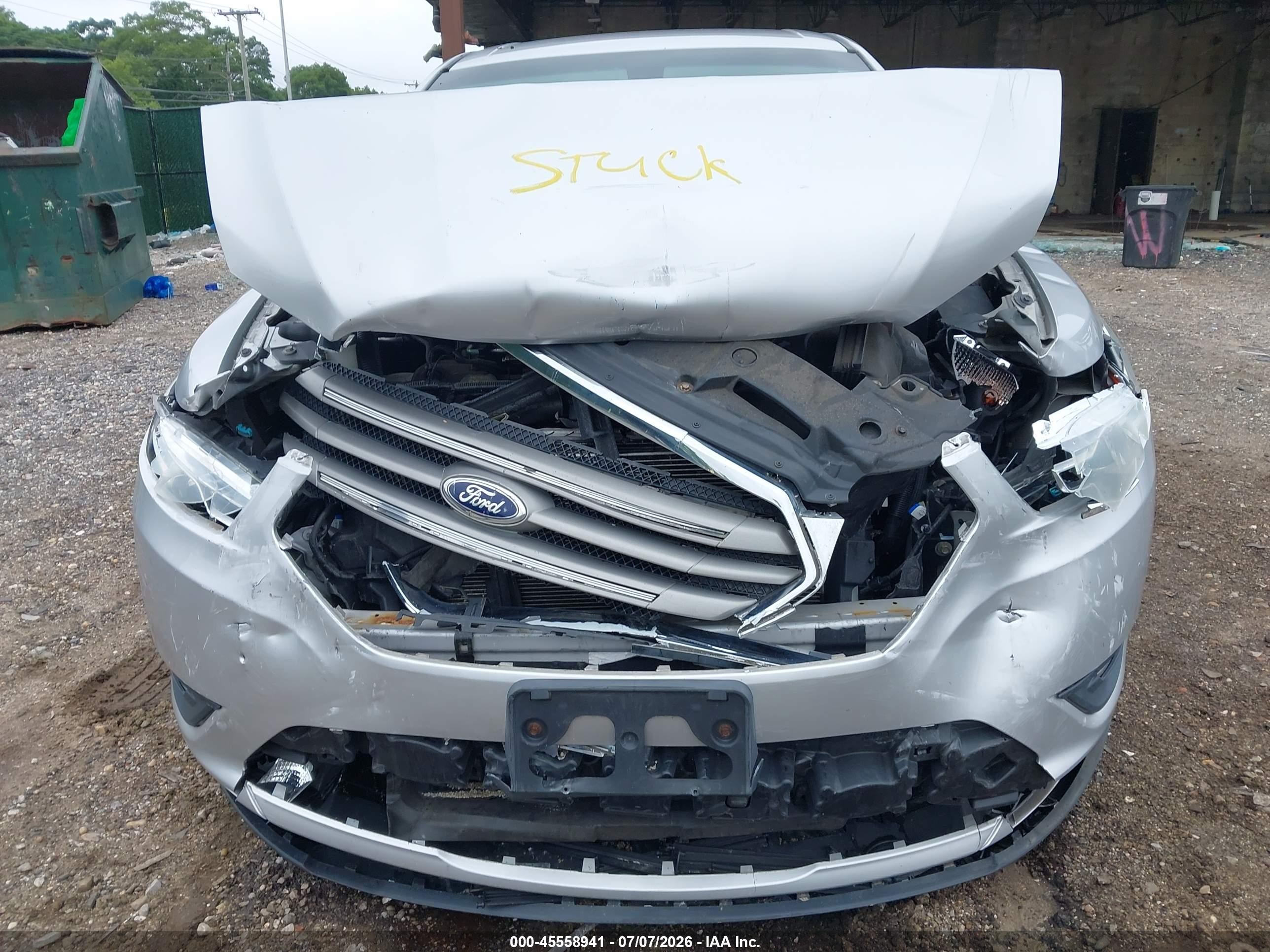 2013 Ford Taurus Sel Silver vin: 1FAHP2E80DG173366