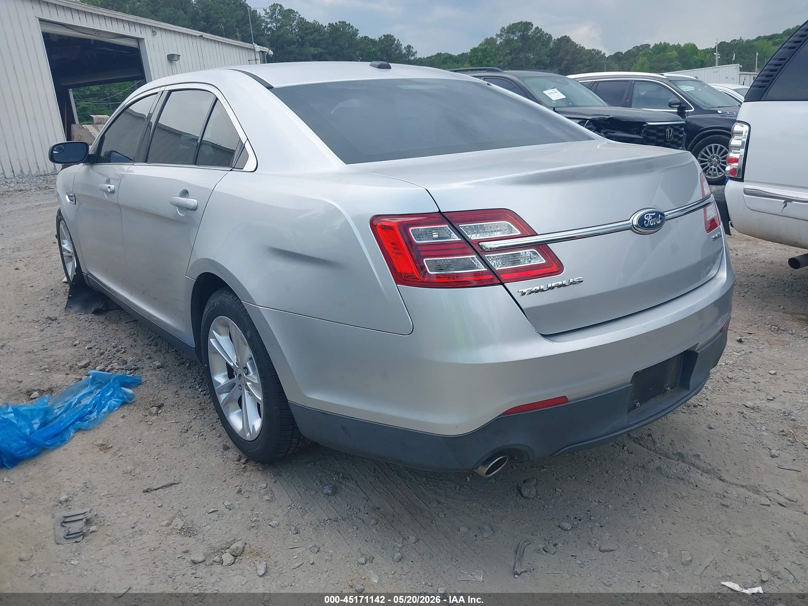 2013 Ford Taurus Sel Gray vin: 1FAHP2E80DG187364