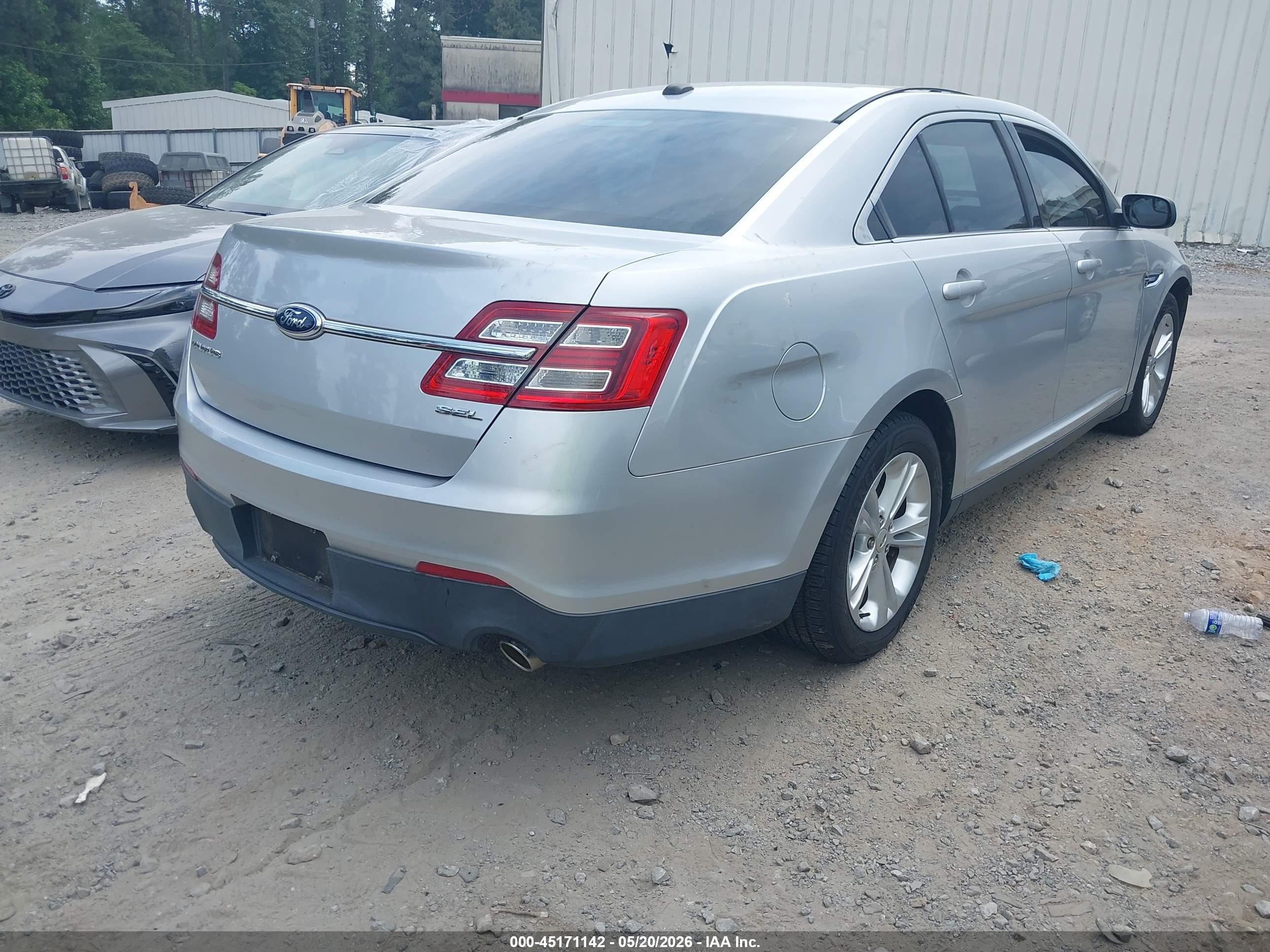 2013 Ford Taurus Sel Gray vin: 1FAHP2E80DG187364