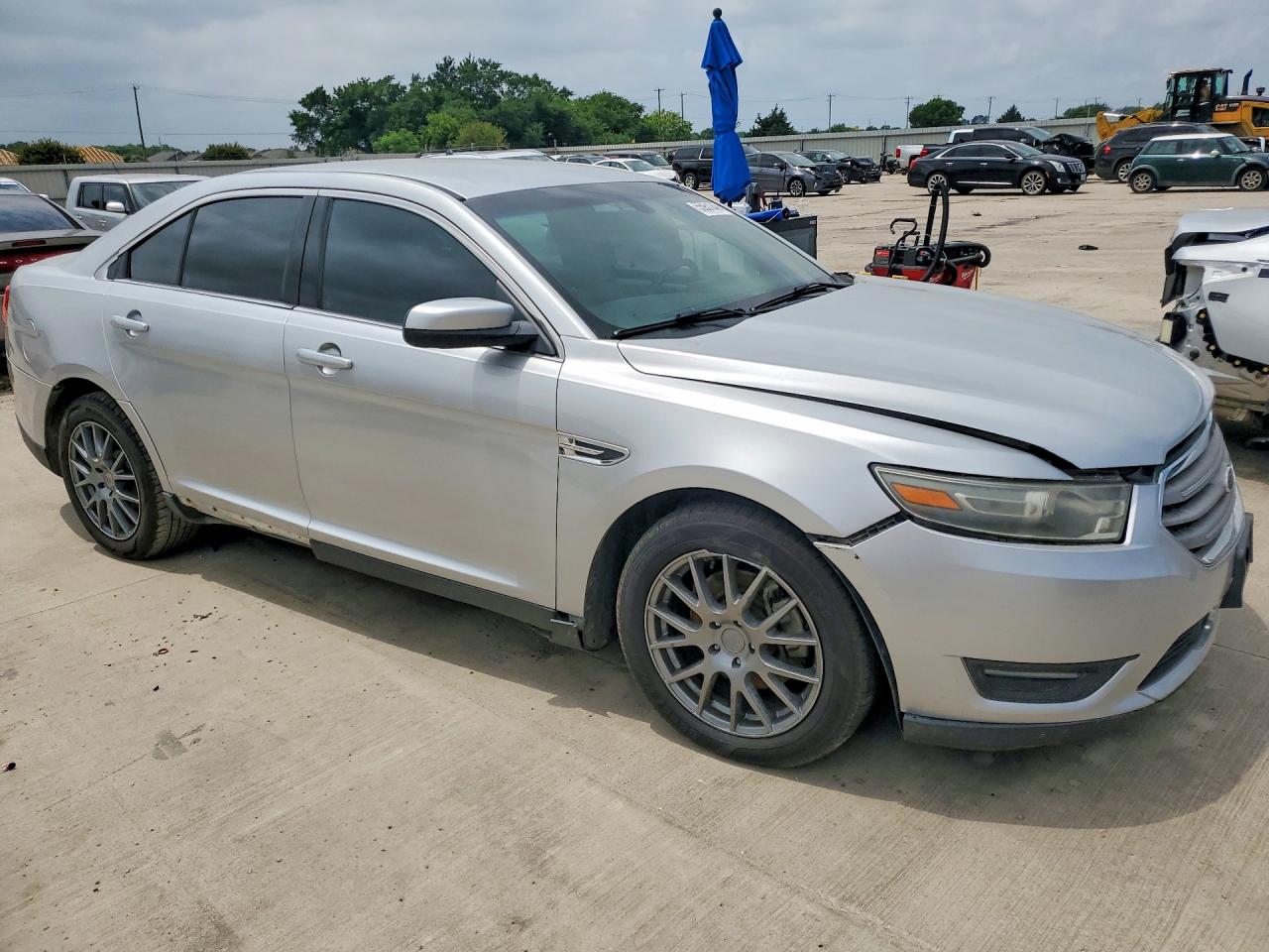 2013 Ford Taurus Sel Silver vin: 1FAHP2E80DG192676