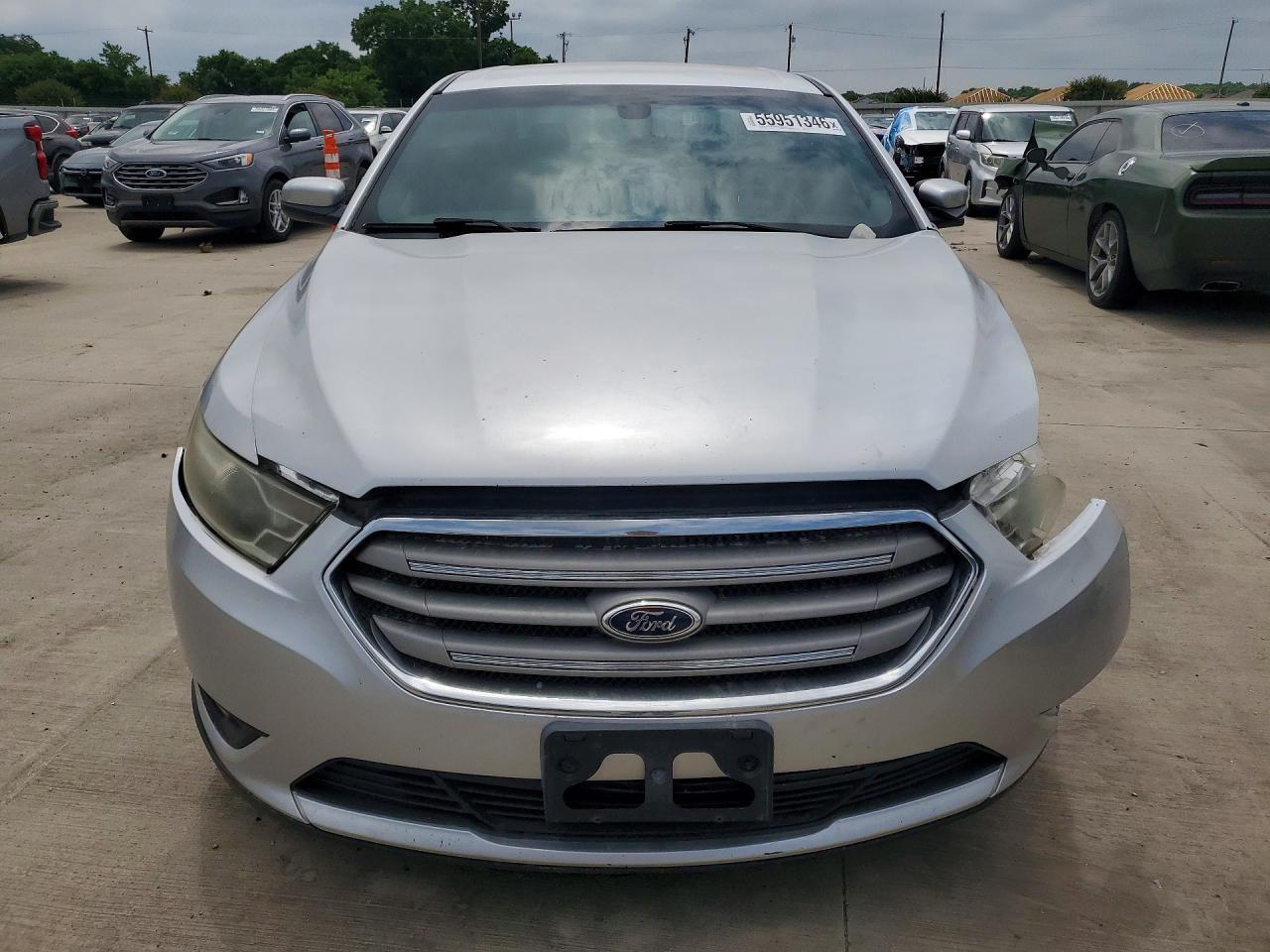 2013 Ford Taurus Sel Silver vin: 1FAHP2E80DG192676