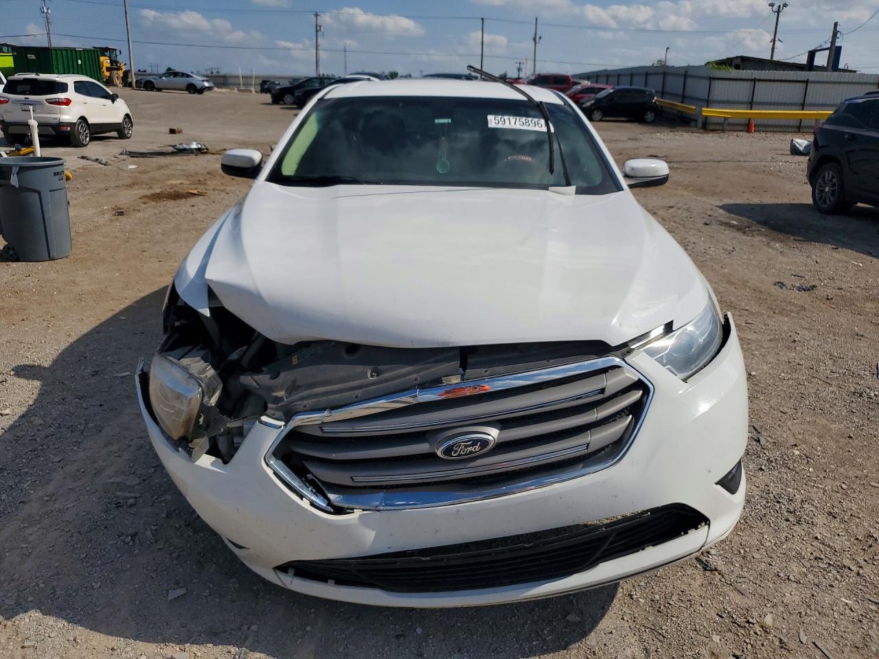 2013 Ford Taurus Sel White vin: 1FAHP2E80DG214868