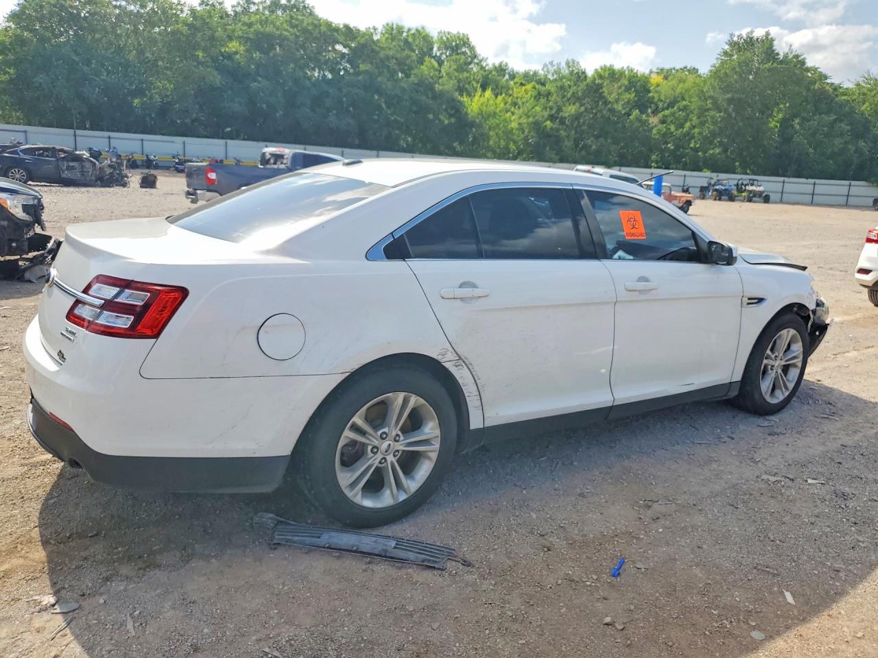 2013 Ford Taurus Sel White vin: 1FAHP2E80DG214868