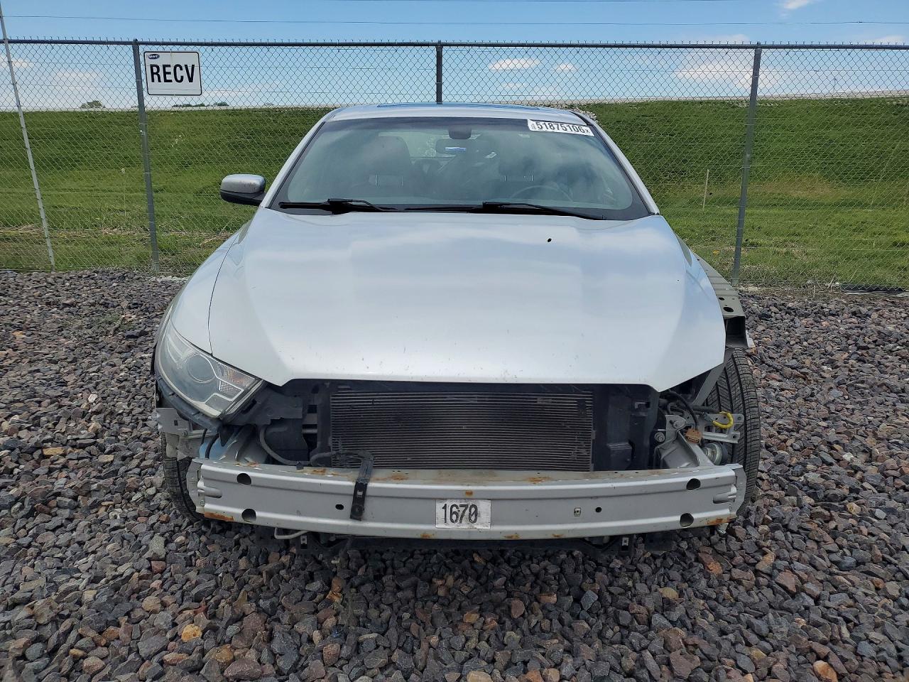 2013 Ford Taurus Sel Silver vin: 1FAHP2E80DG216619