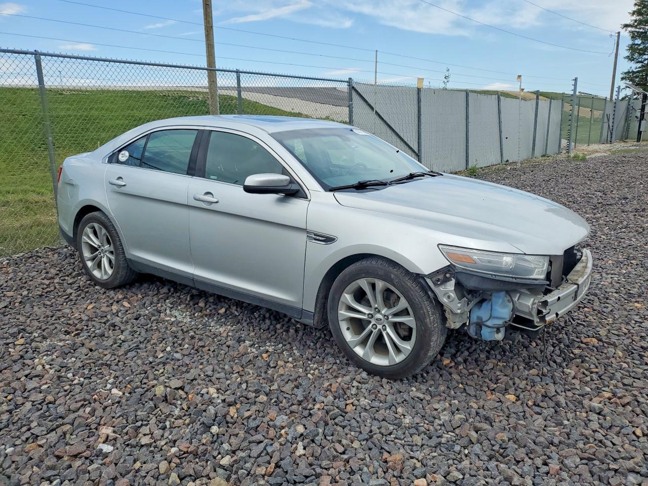 2013 Ford Taurus Sel Silver vin: 1FAHP2E80DG216619