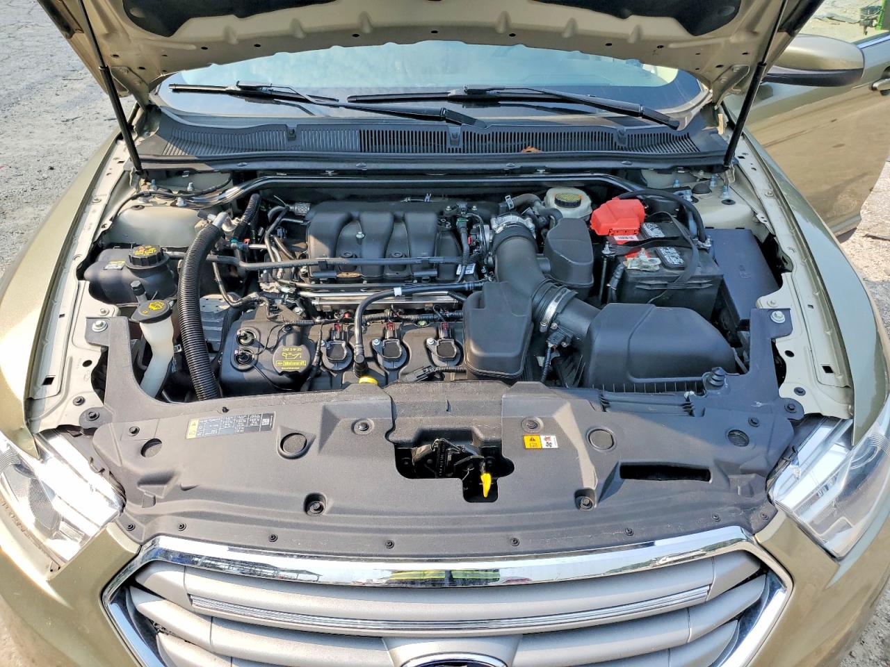 2013 Ford Taurus Sel Green vin: 1FAHP2E80DG220122