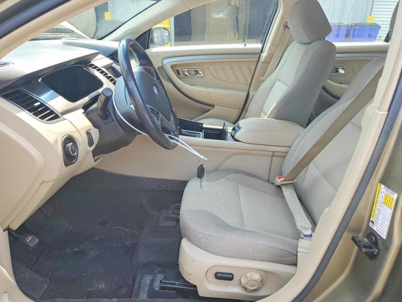 2013 Ford Taurus Sel Green vin: 1FAHP2E80DG220122