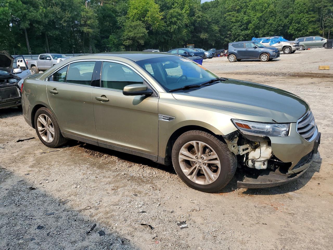 2013 Ford Taurus Sel Green vin: 1FAHP2E80DG220122