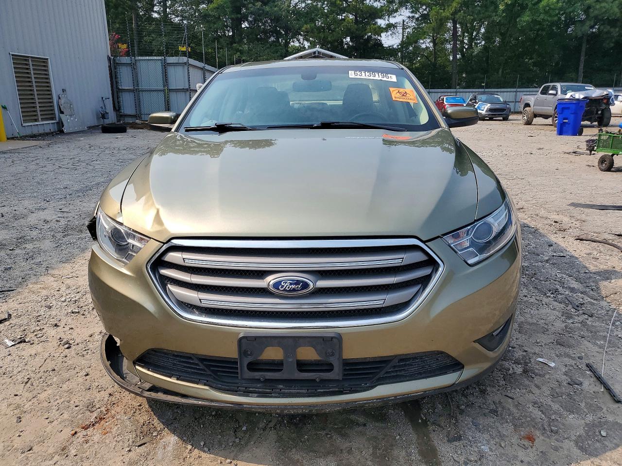 2013 Ford Taurus Sel Green vin: 1FAHP2E80DG220122