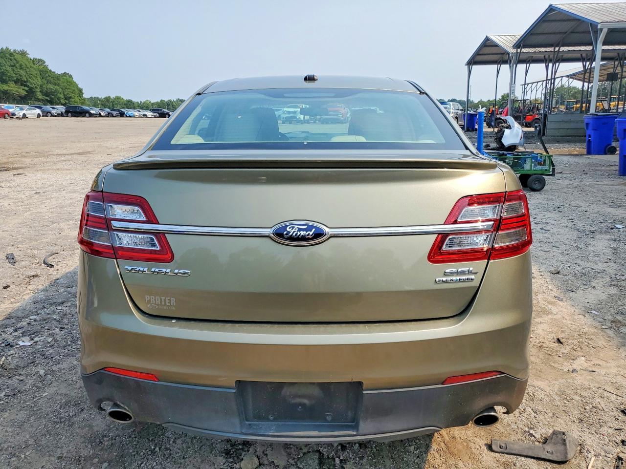 2013 Ford Taurus Sel Green vin: 1FAHP2E80DG220122