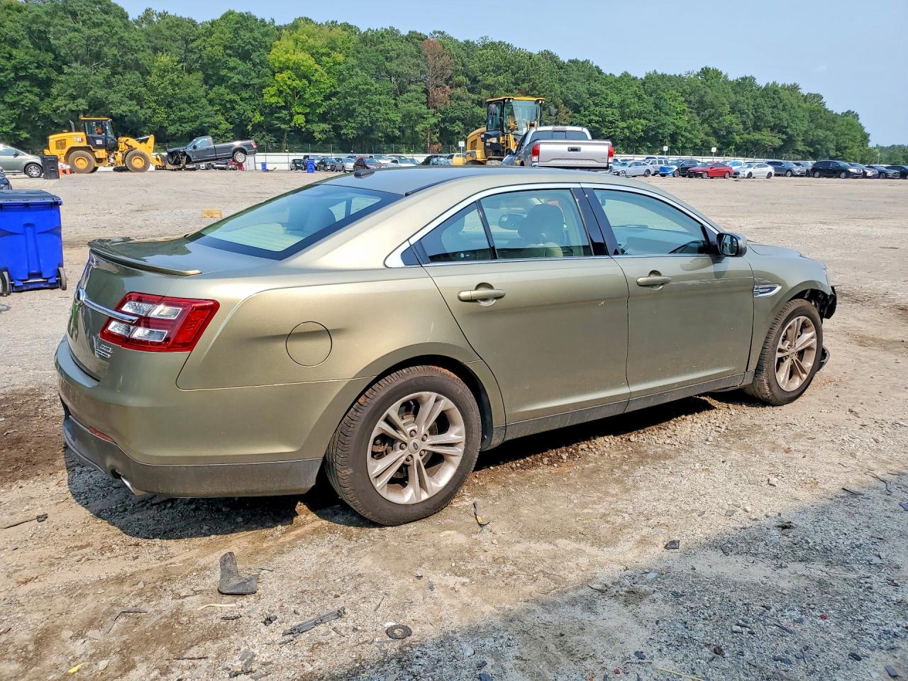 2013 Ford Taurus Sel Green vin: 1FAHP2E80DG220122