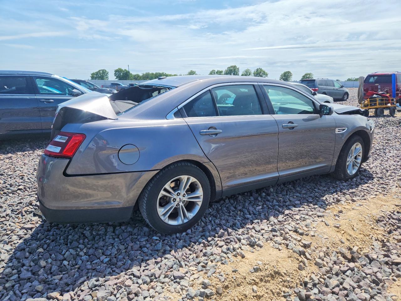 2014 Ford Taurus Sel Gray vin: 1FAHP2E80EG106560