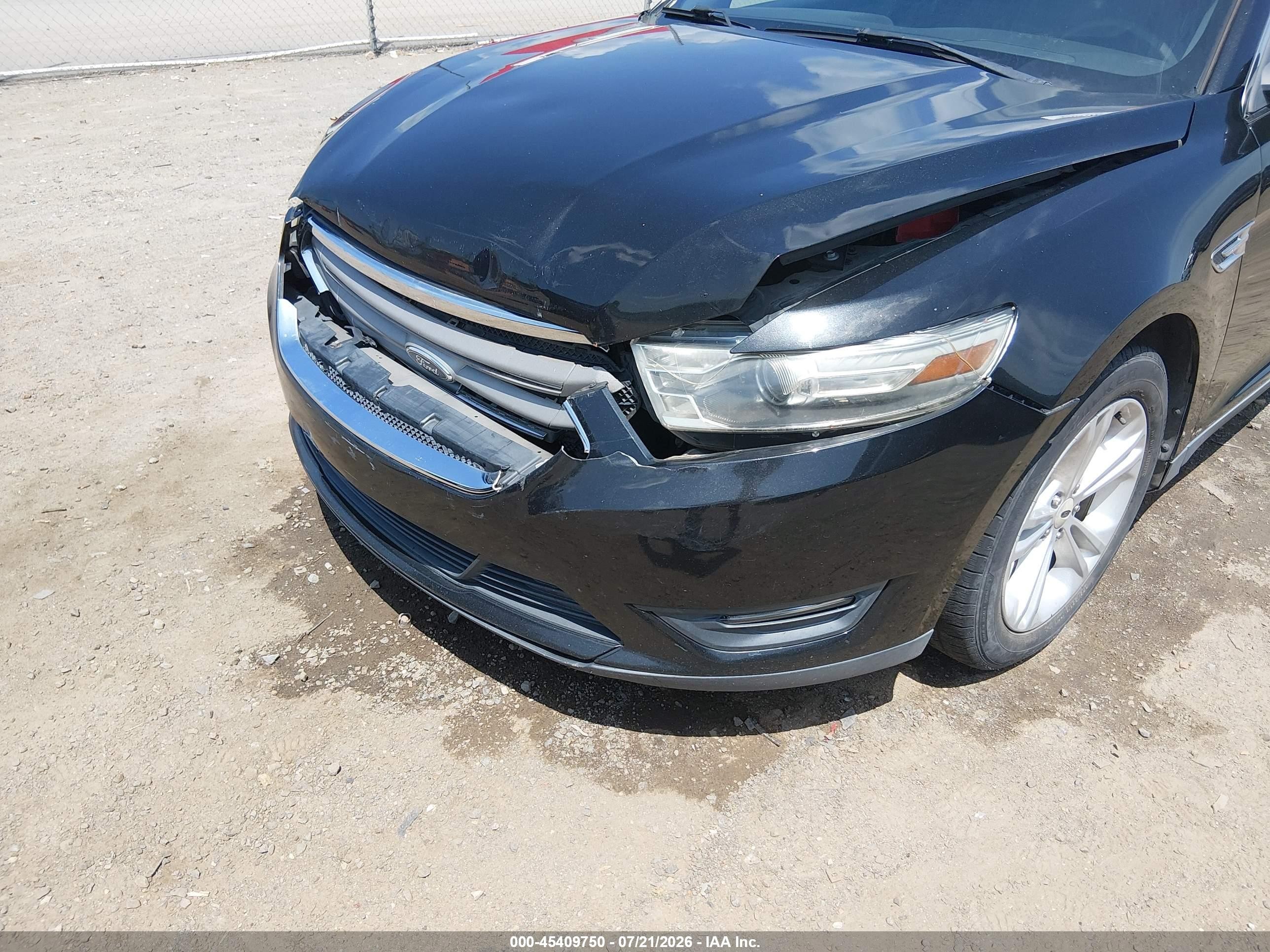 2014 Ford Taurus Sel Black vin: 1FAHP2E80EG124556
