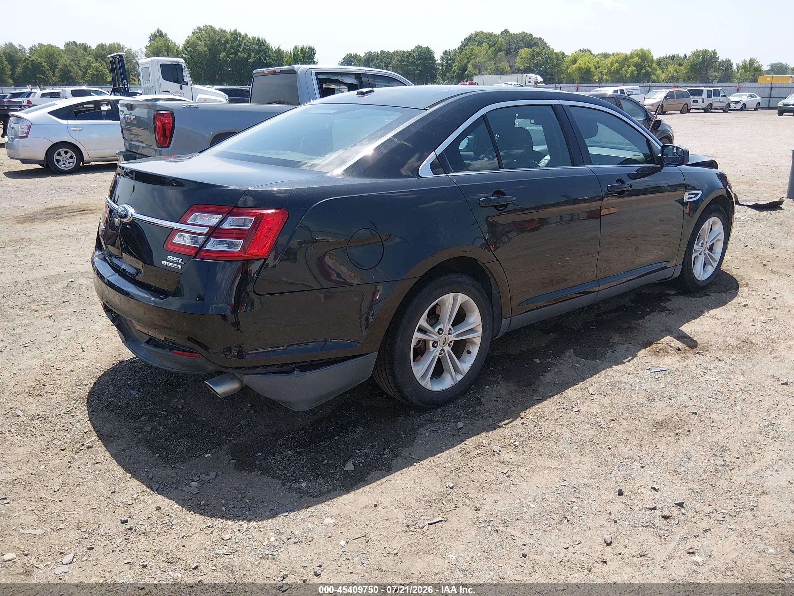 2014 Ford Taurus Sel Black vin: 1FAHP2E80EG124556