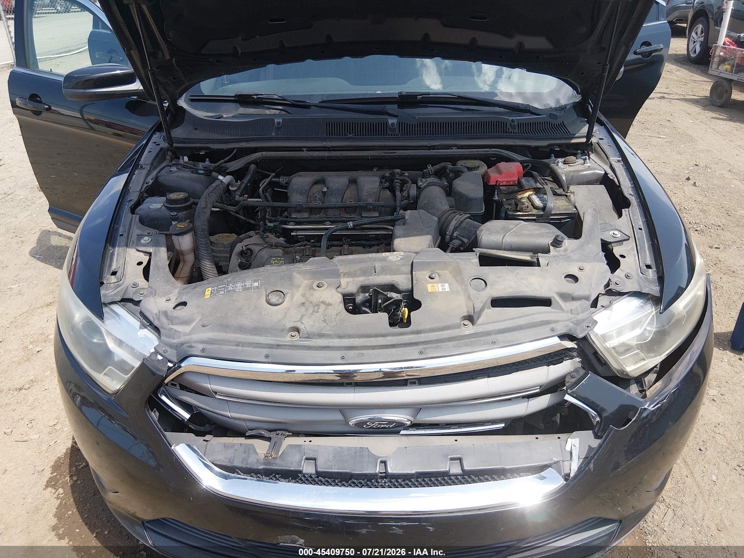2014 Ford Taurus Sel Black vin: 1FAHP2E80EG124556