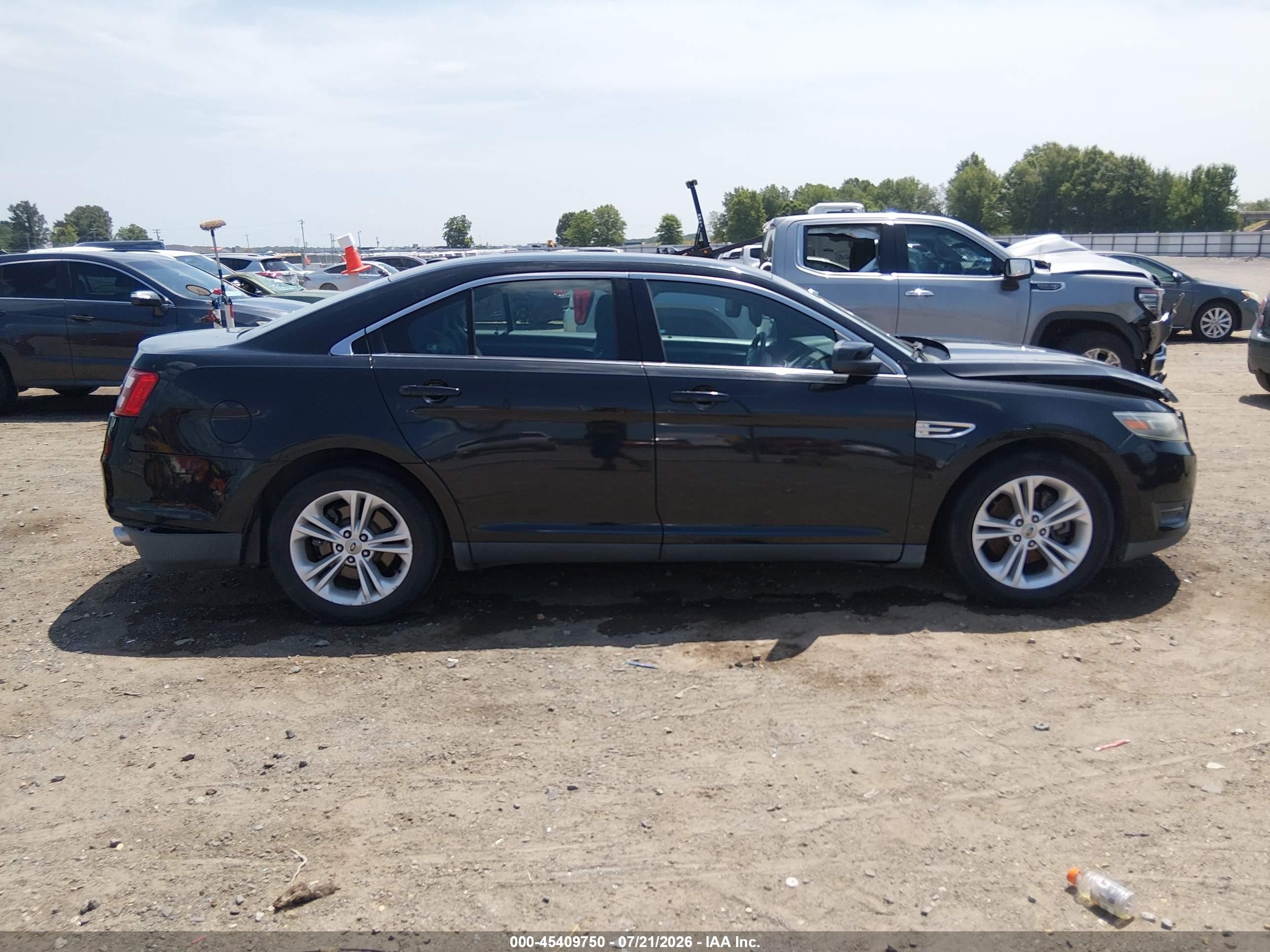 2014 Ford Taurus Sel Black vin: 1FAHP2E80EG124556