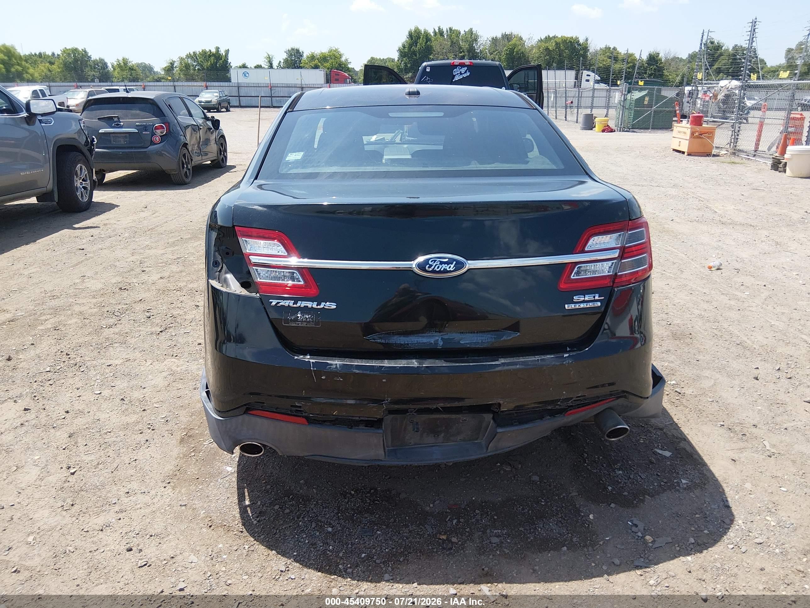 2014 Ford Taurus Sel Black vin: 1FAHP2E80EG124556