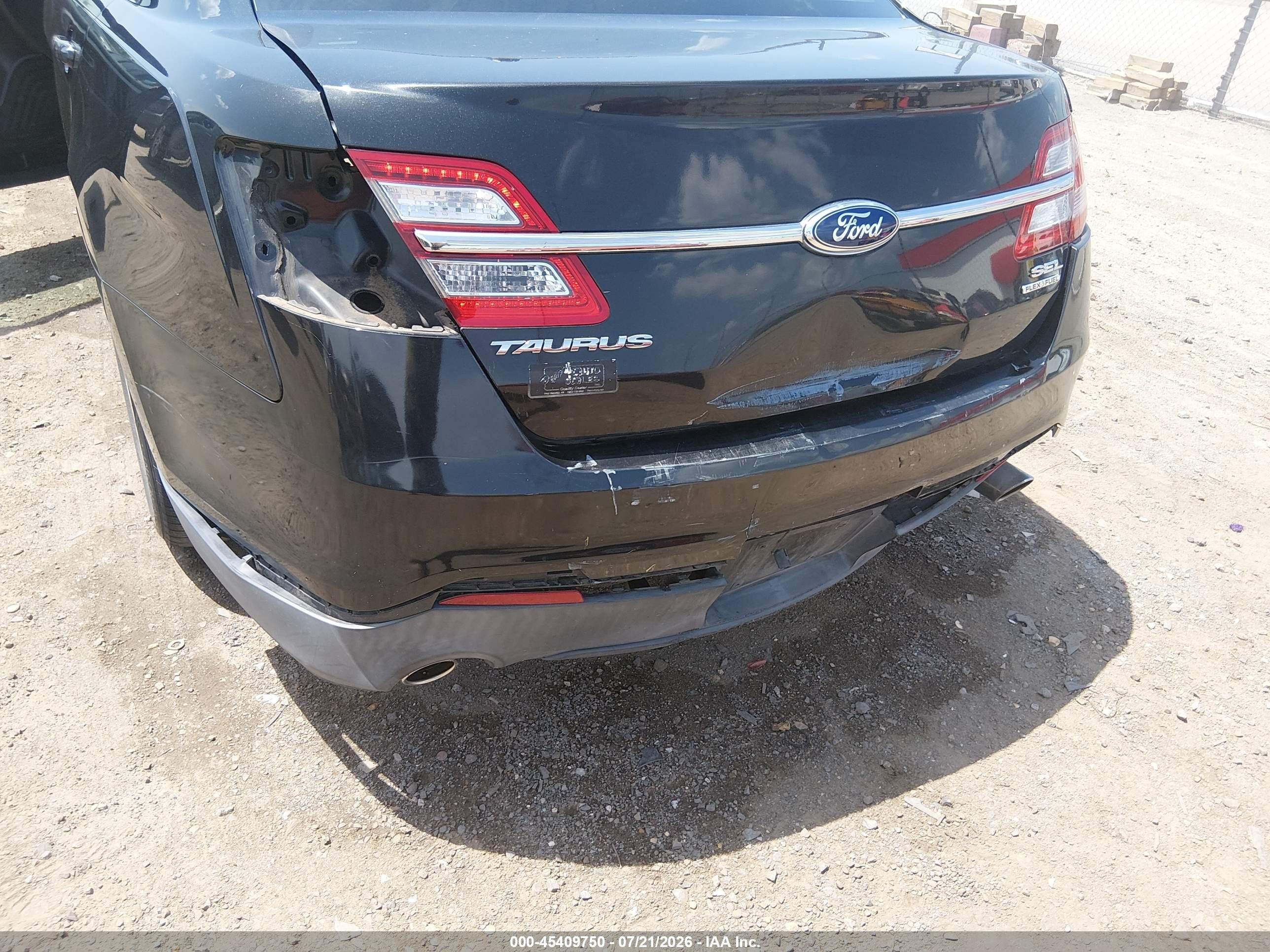 2014 Ford Taurus Sel Black vin: 1FAHP2E80EG124556