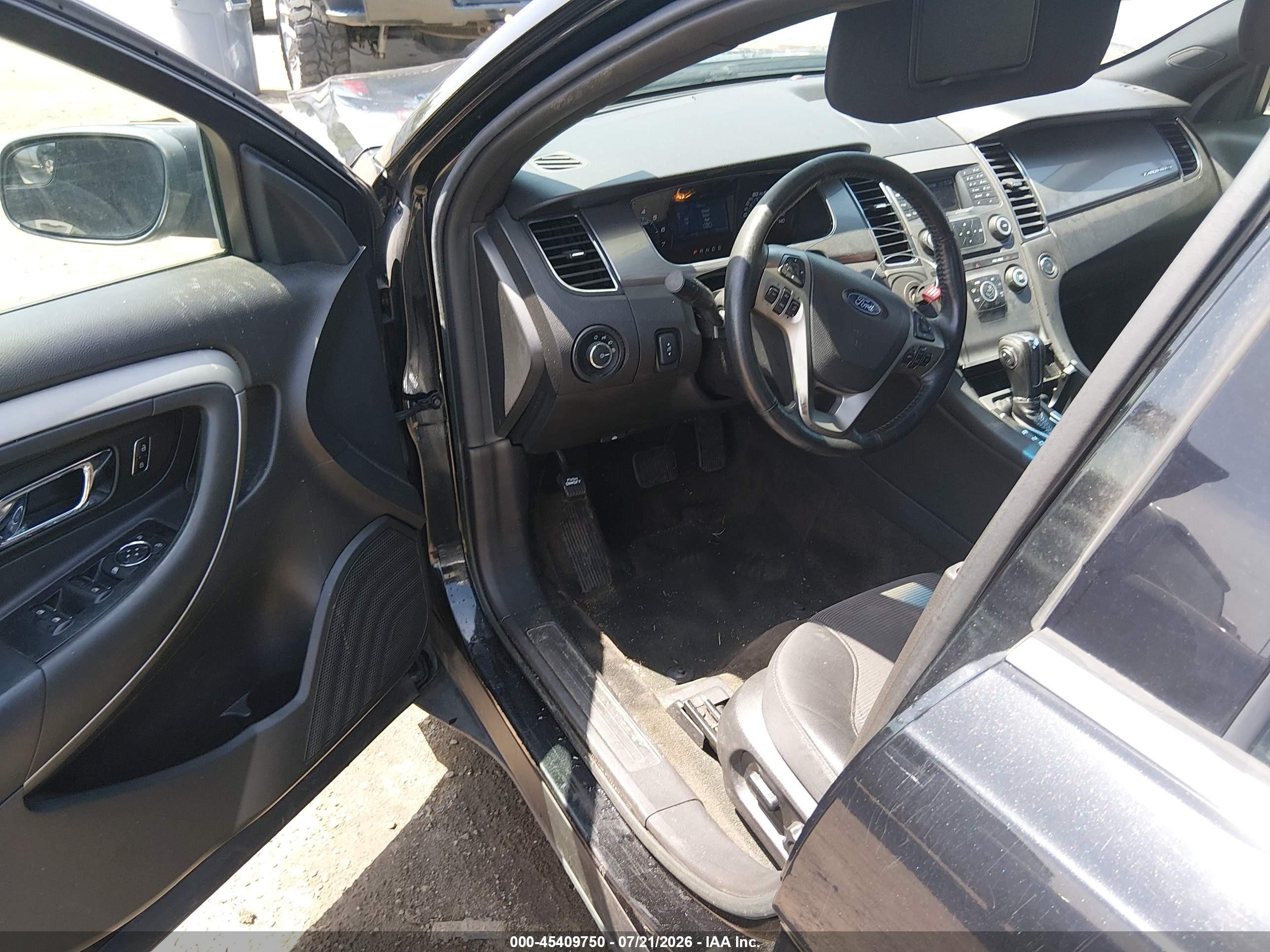 2014 Ford Taurus Sel Black vin: 1FAHP2E80EG124556
