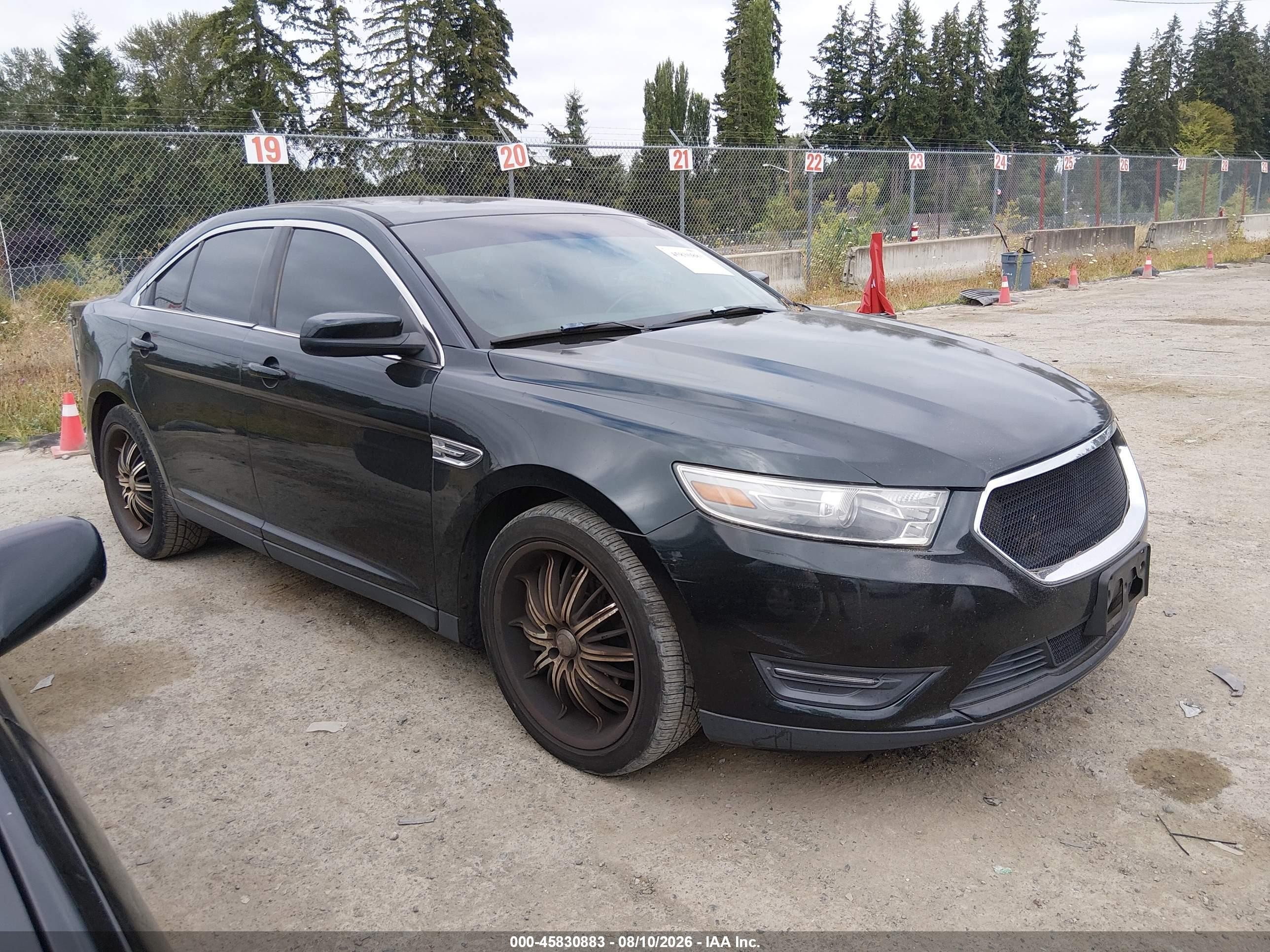 2014 Ford Taurus Sel Black vin: 1FAHP2E80EG145908