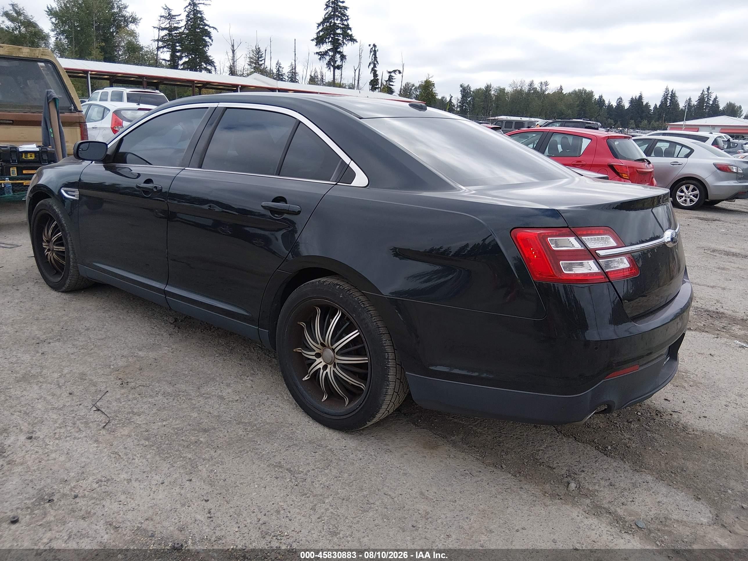 2014 Ford Taurus Sel Black vin: 1FAHP2E80EG145908