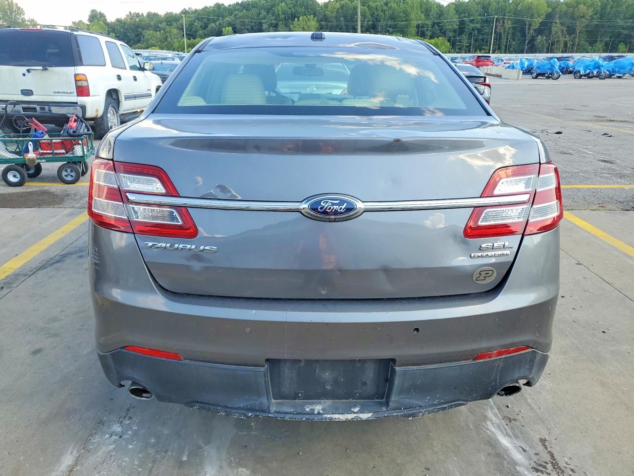 2014 Ford Taurus Sel Silver vin: 1FAHP2E80EG149716