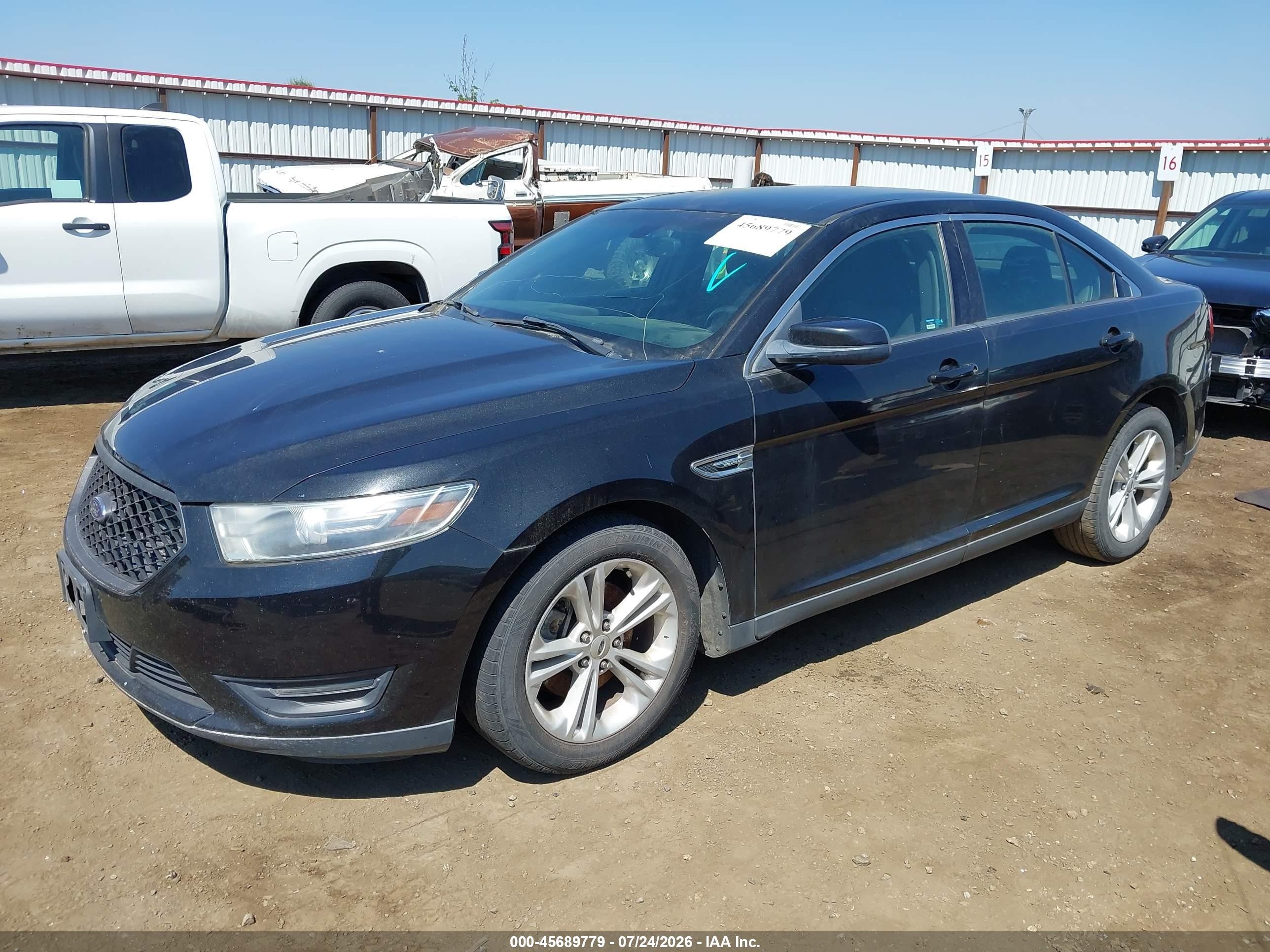 2014 Ford Taurus Sel Black vin: 1FAHP2E80EG178522