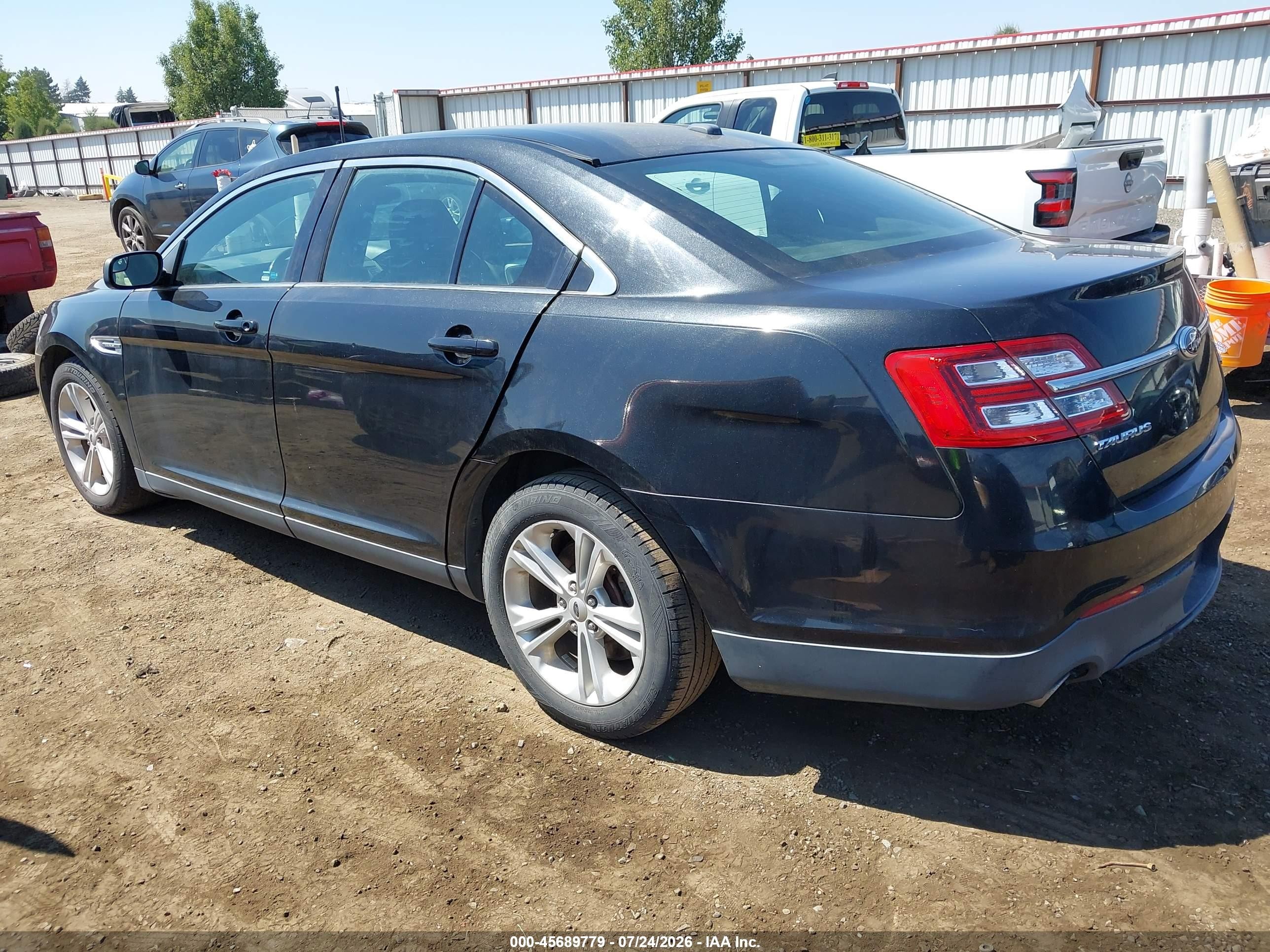 2014 Ford Taurus Sel Black vin: 1FAHP2E80EG178522